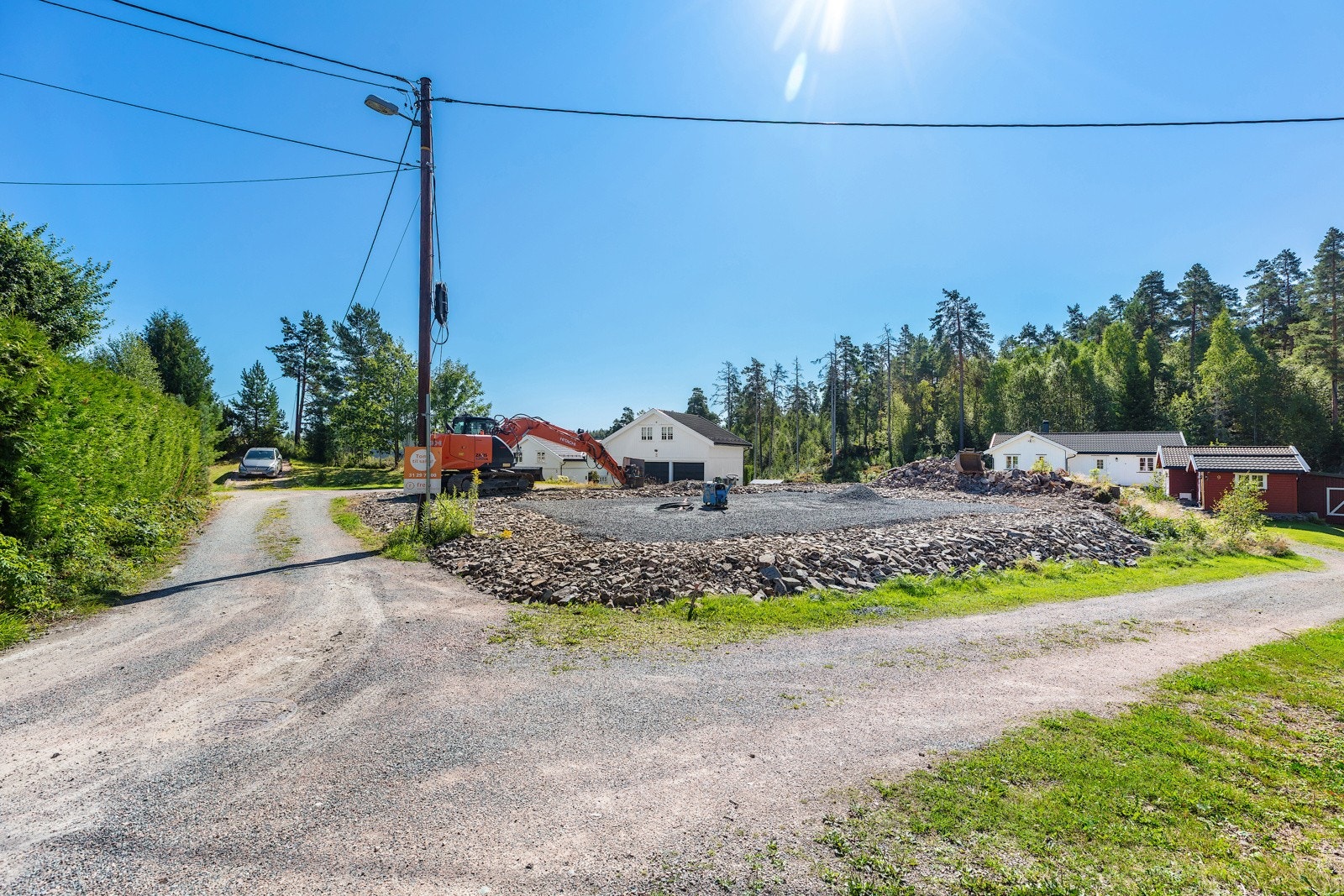 Innkjøringen til eiendommen Galleribilde