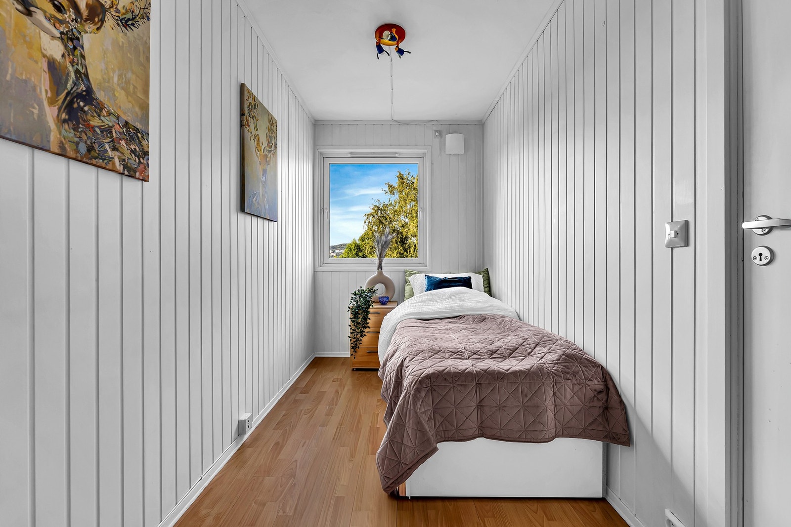 Soverom 3 passer godt som gjesterom, barnerom eller kontor. Galleribilde