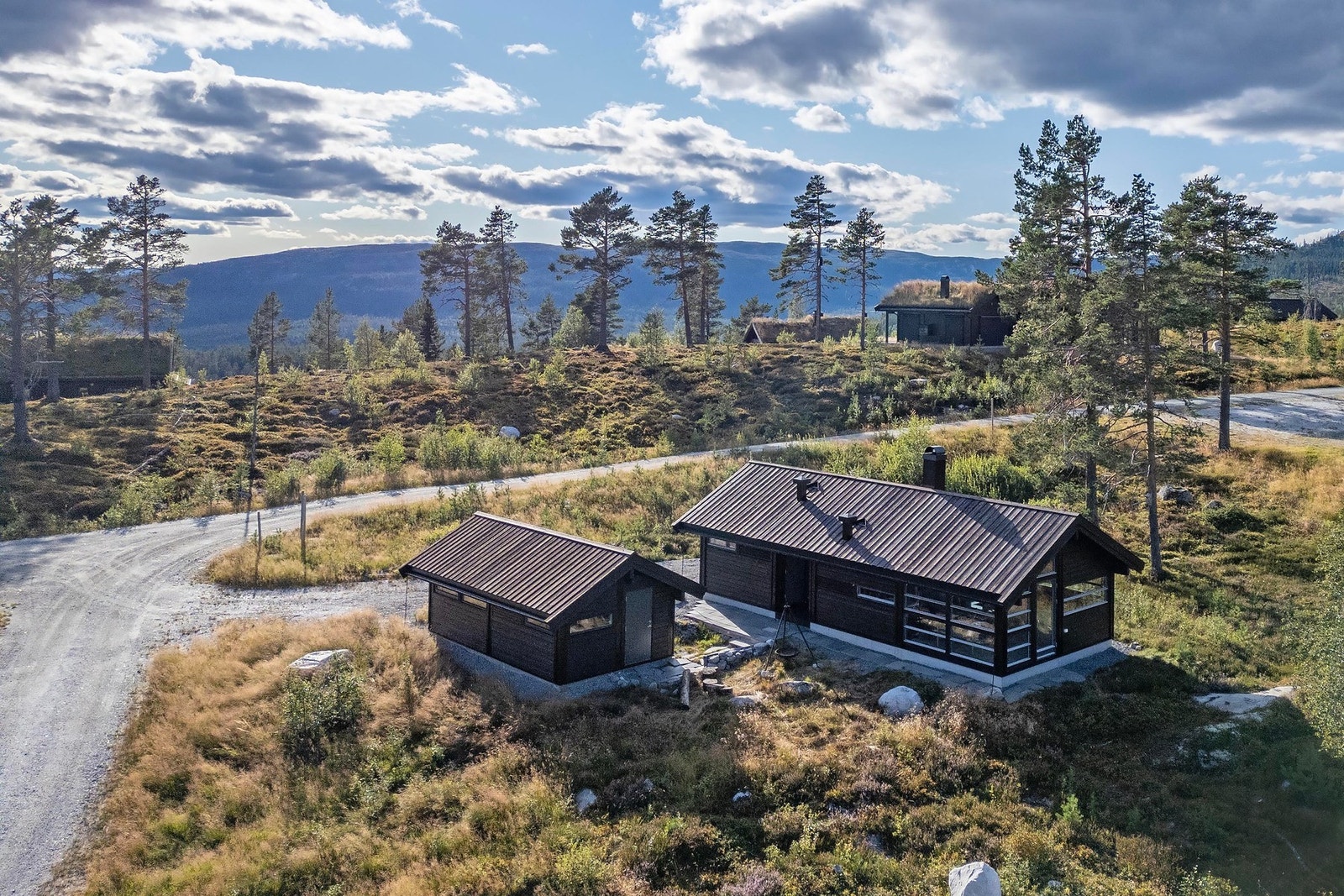 Eiendommen er omringet av vakker norsk natur. Galleribilde