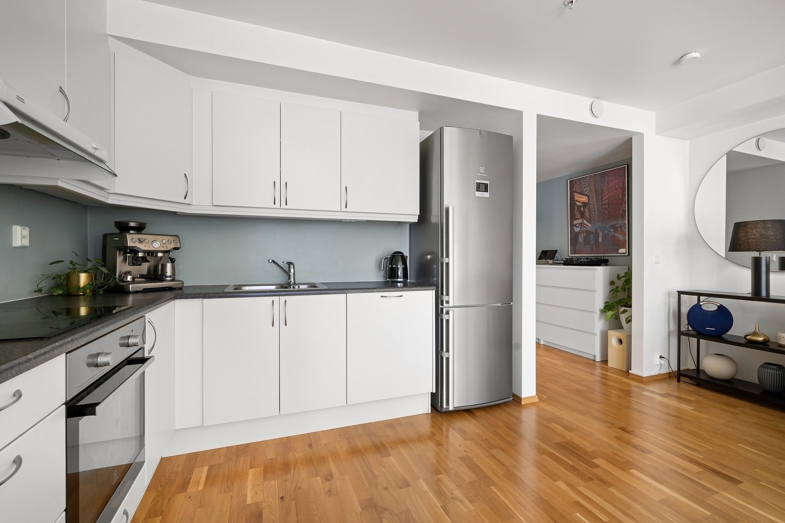 Leiligheten har balansert ventilasjon. Galleribilde