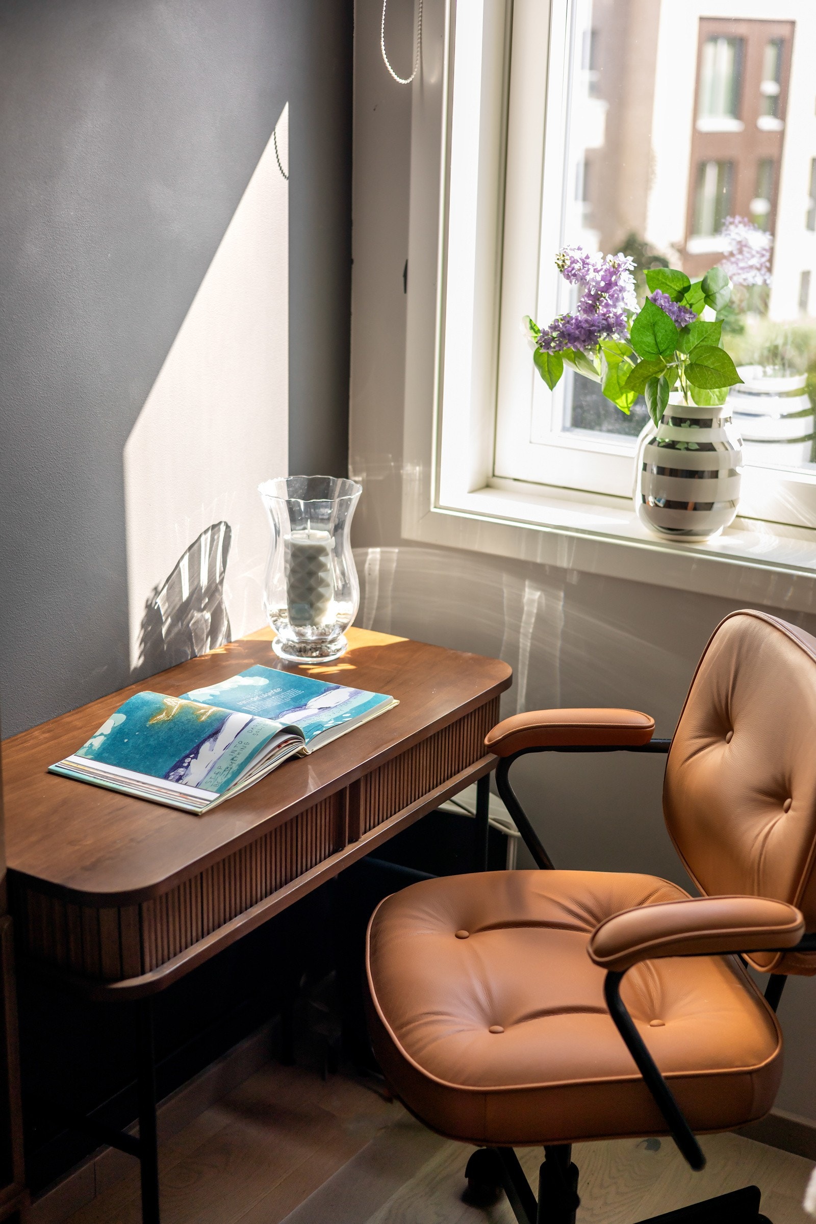 Her er det også plass til et skrivebord Galleribilde