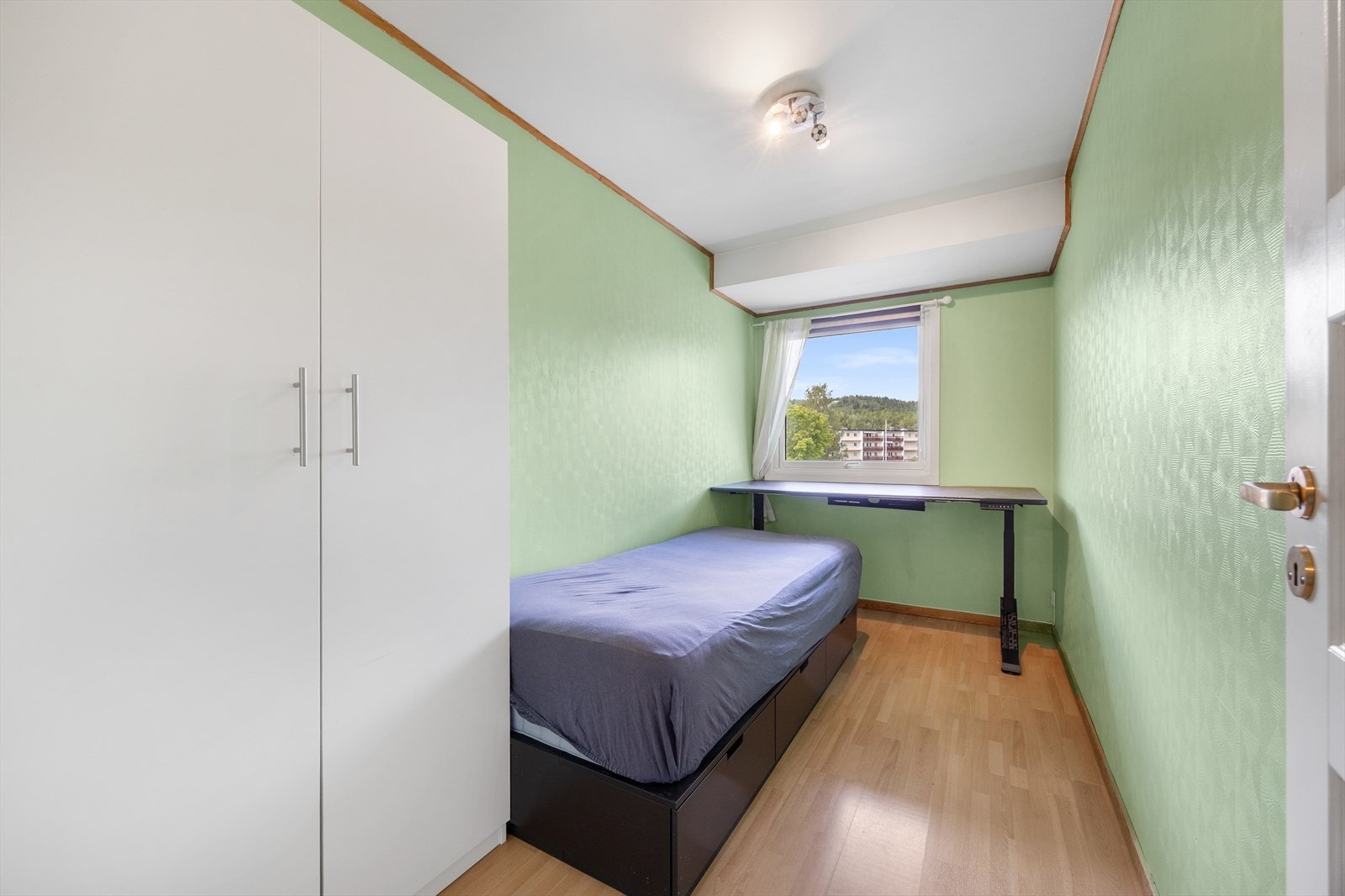 Det tredje soverommet gir ytterligere fleksibilitet for familien. Galleribilde