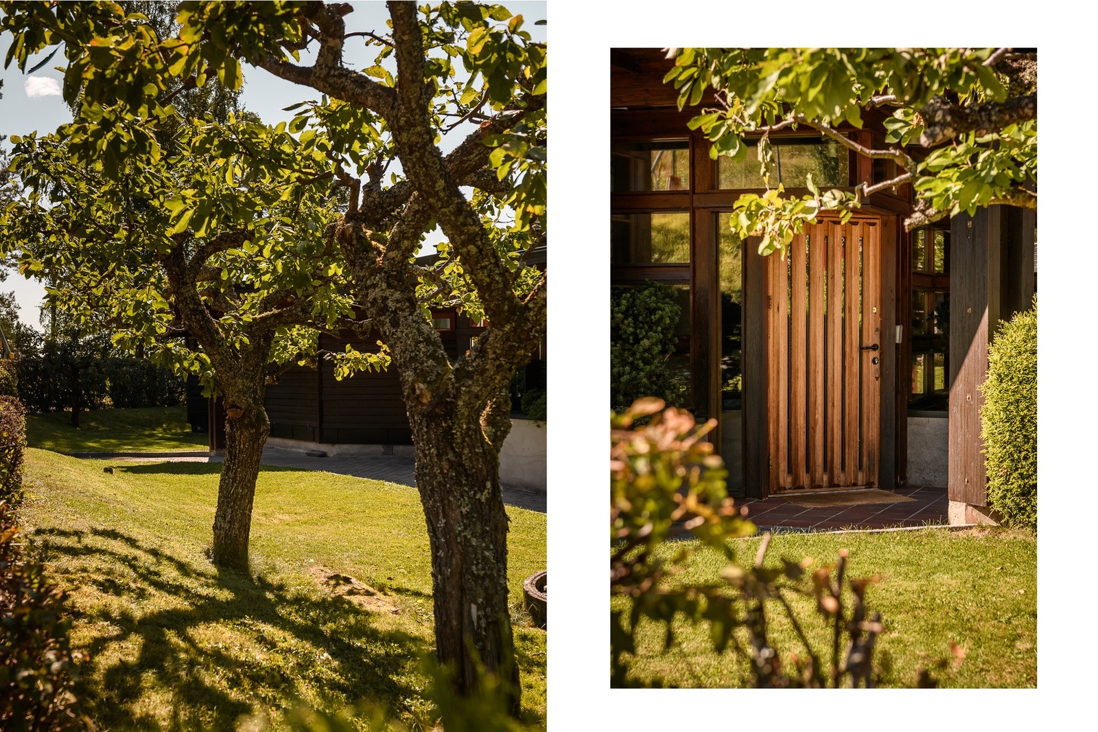 Rundt huset er det flere solrike uteplasser. Galleribilde