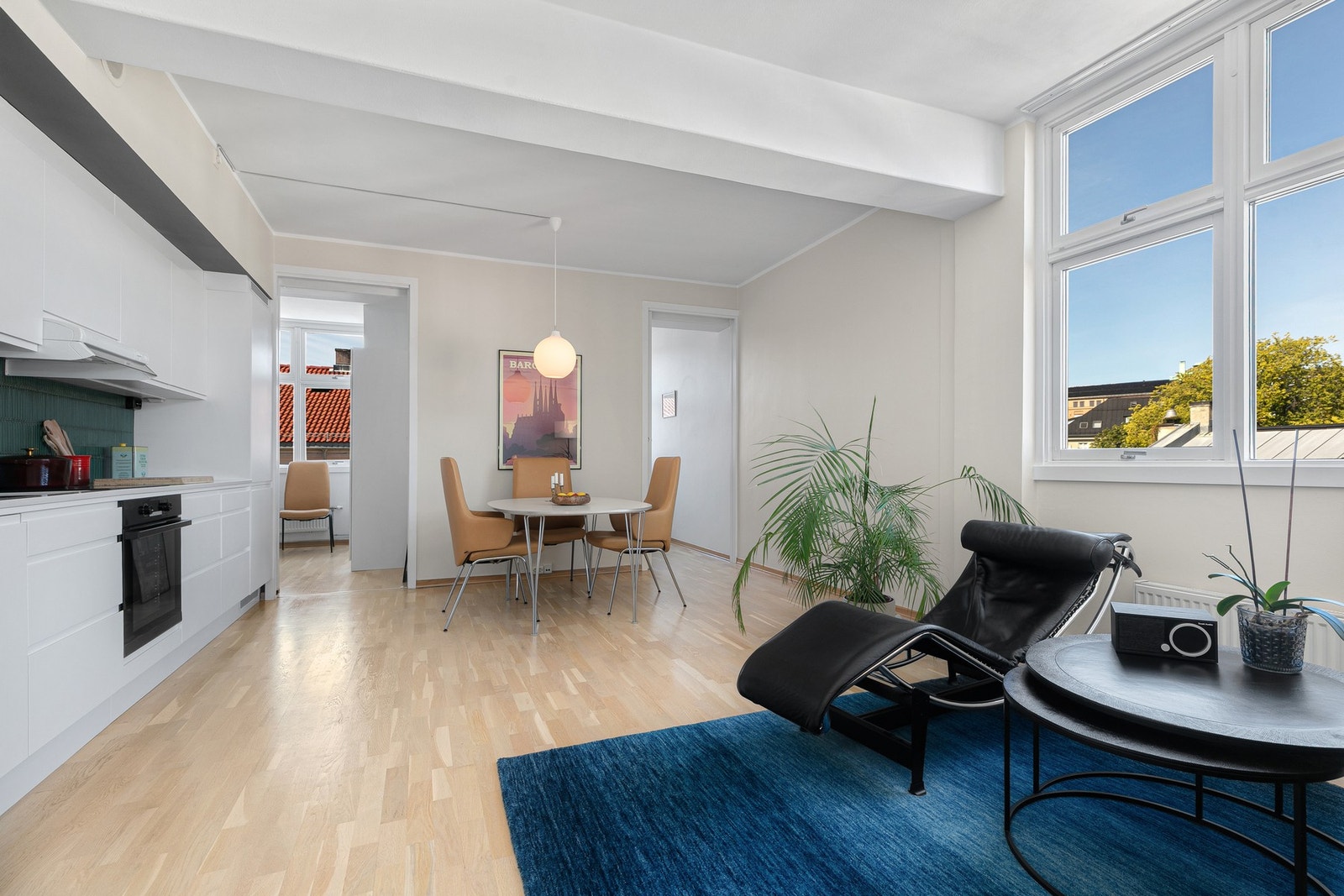 Planløsningen er funksjonell og godt utnyttet. Galleribilde