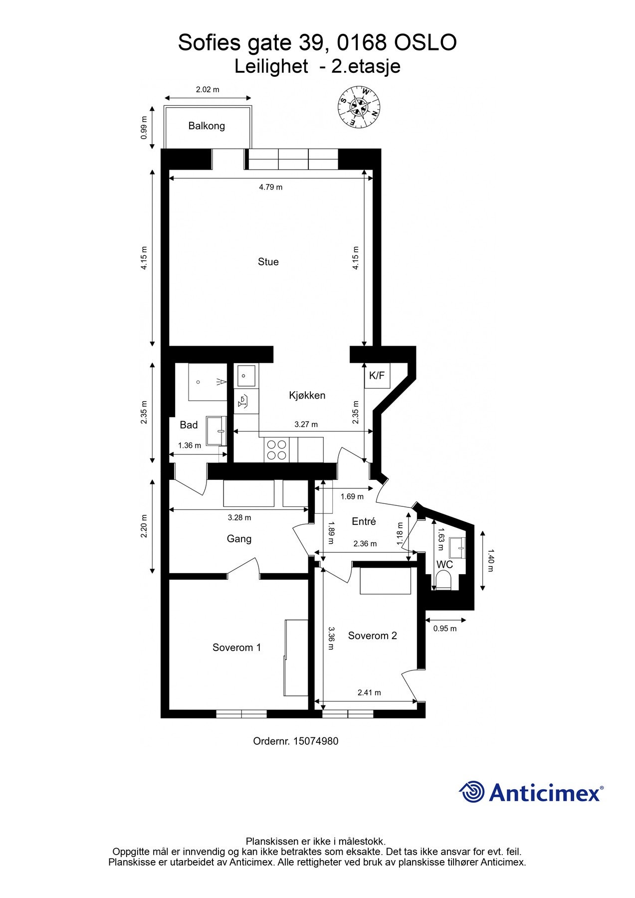 Plantegning. Galleribilde