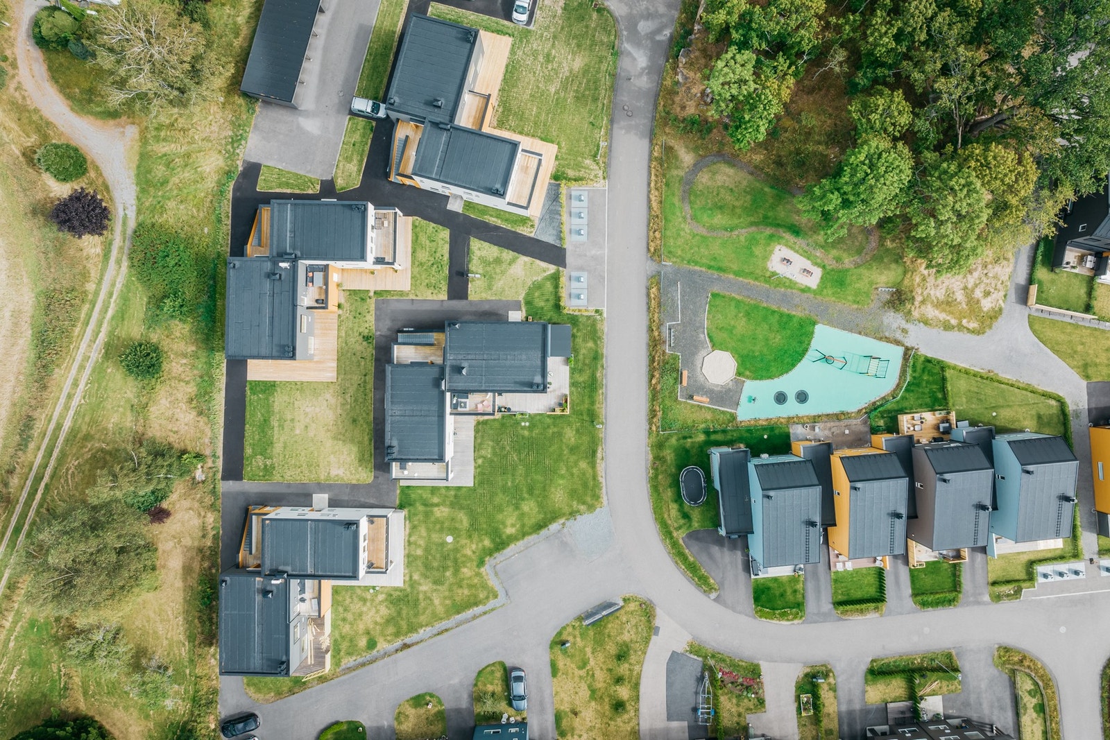 Herlig boligområde med nærlekeplass Galleribilde