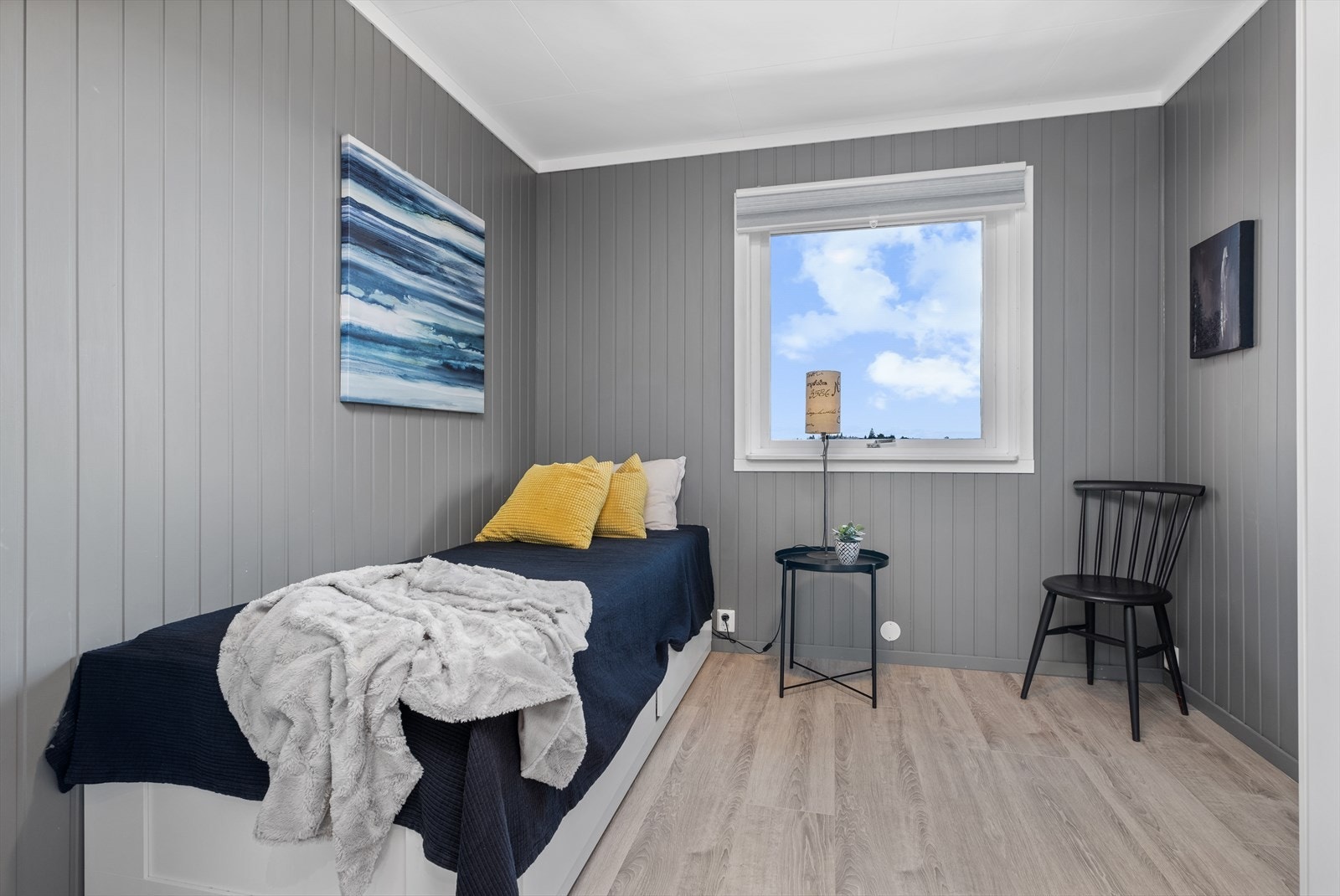 Alle rommene har plass til ønsket sengestørrelse og tilhørende møblement Galleribilde