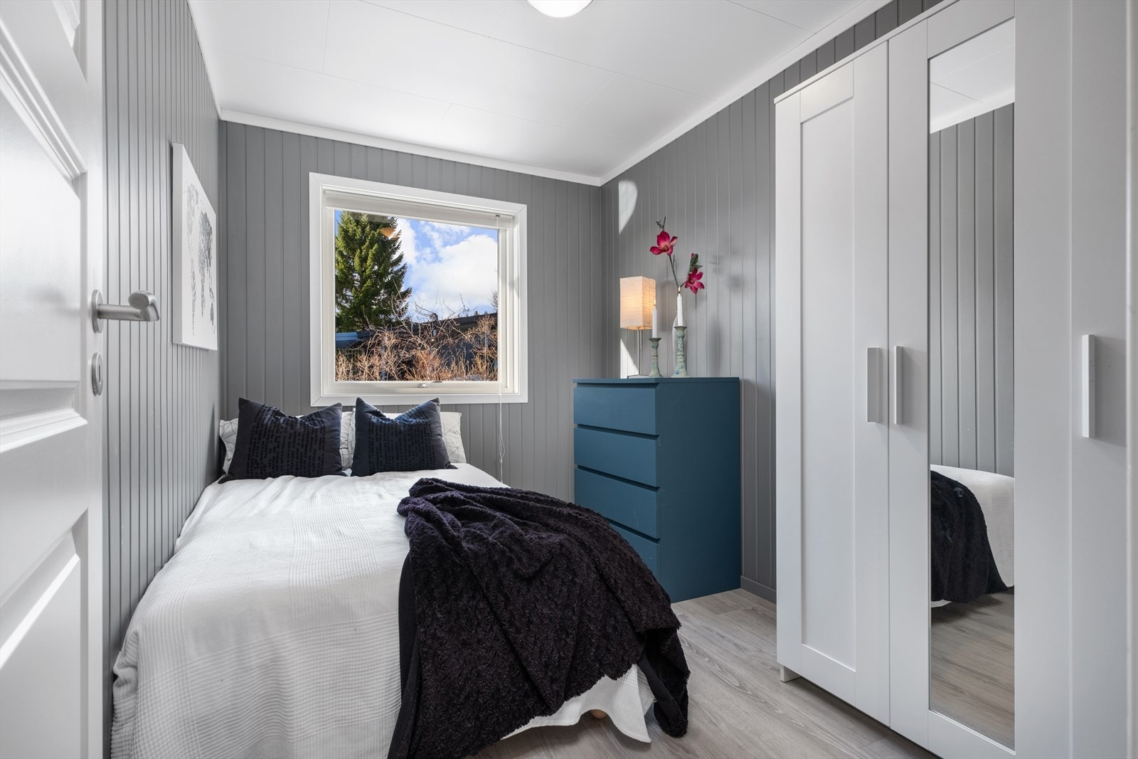 De to andre soverommene i hoveddelen er på hhv. 7 og 8,5 kvm. Galleribilde