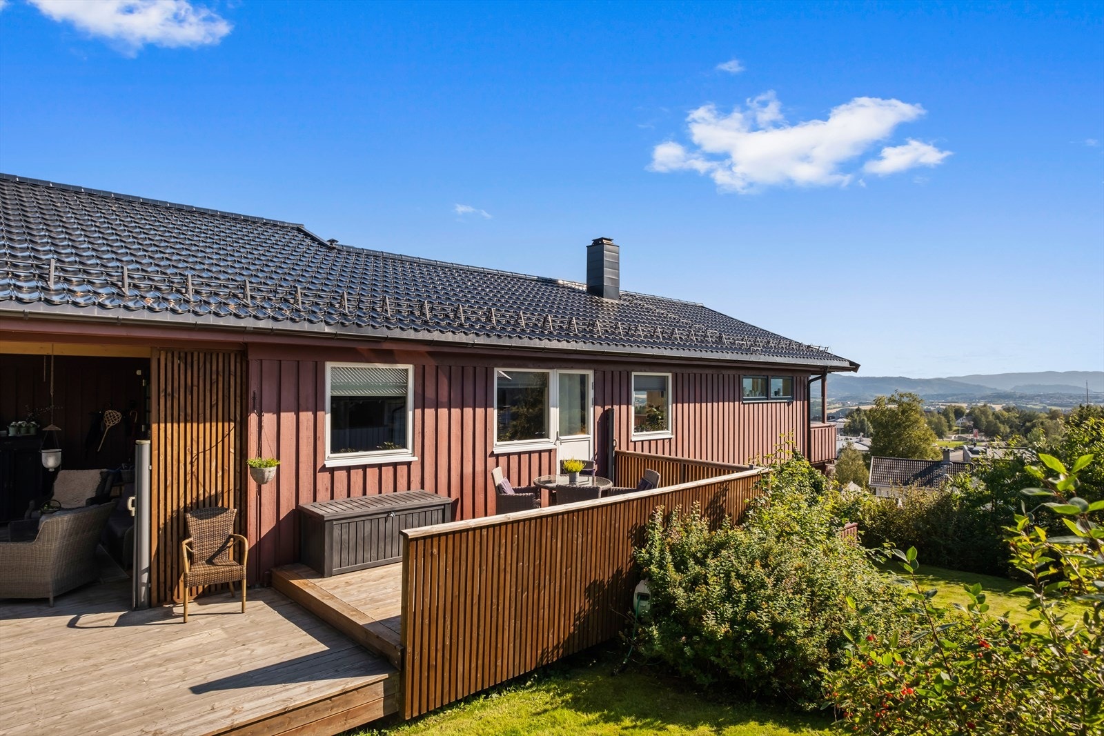 Det er gode solforhold på eiendommen Galleribilde