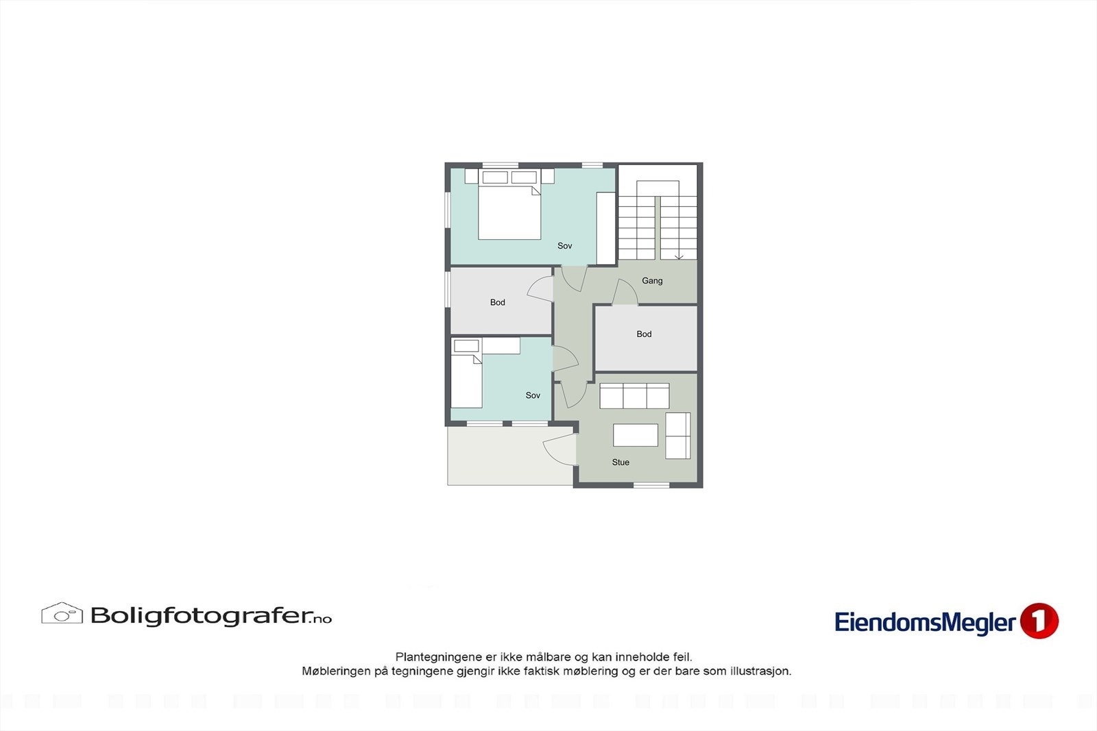 Planløsning 2. etasje. Galleribilde