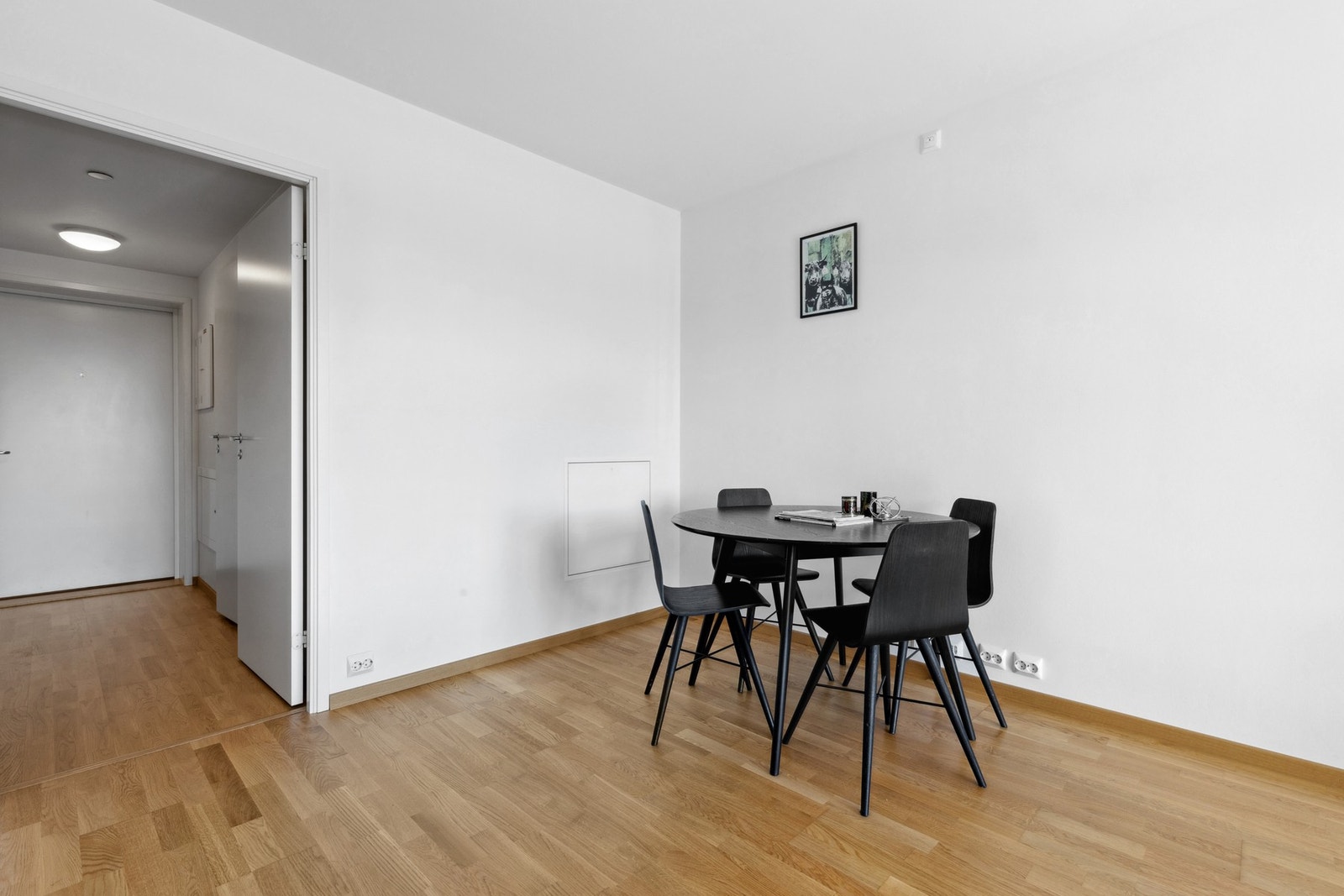 Felleskostnader inkluderer fjernvarme, noe som gir lave kostnader for strøm. Galleribilde