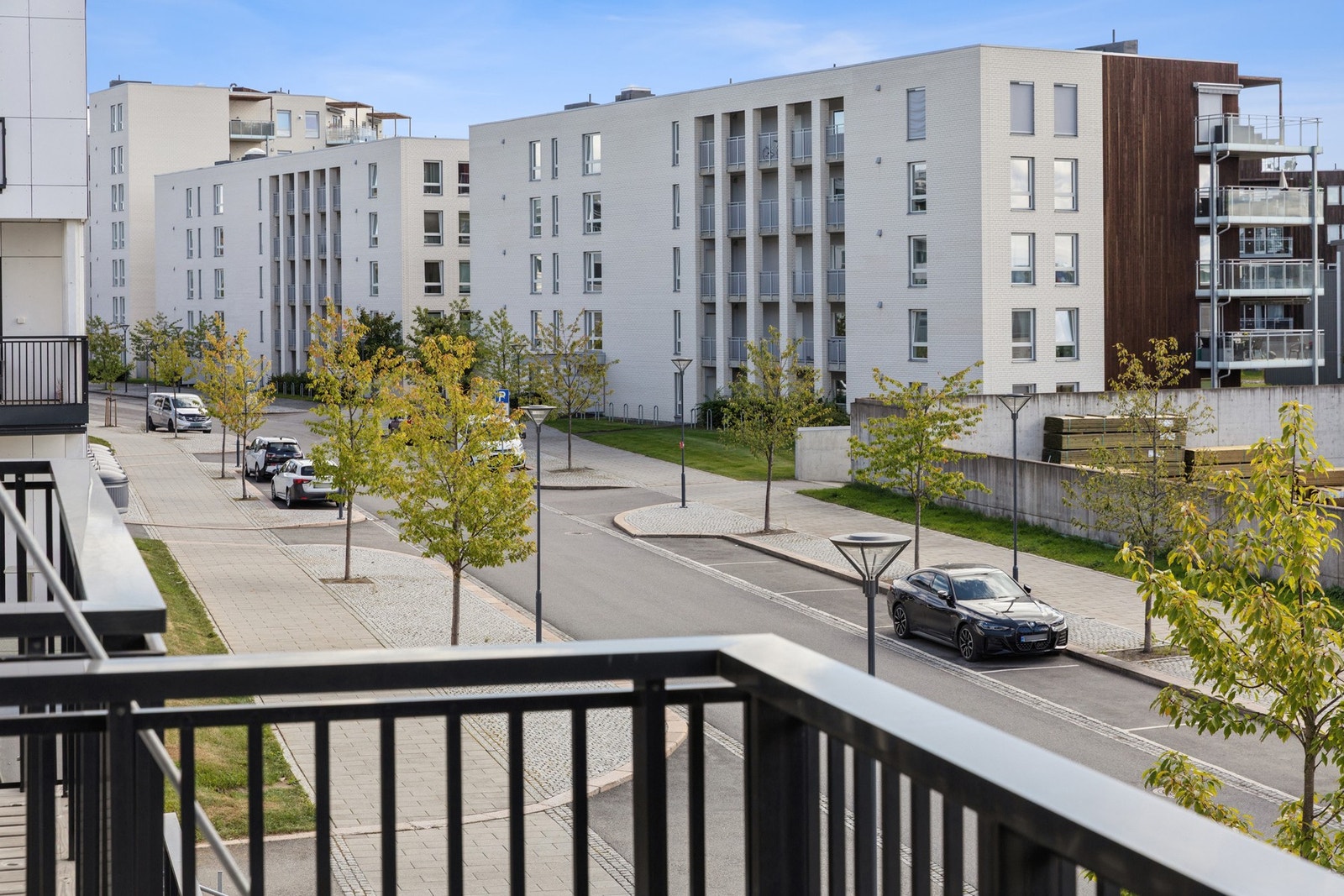 Balkong og utsikt Galleribilde