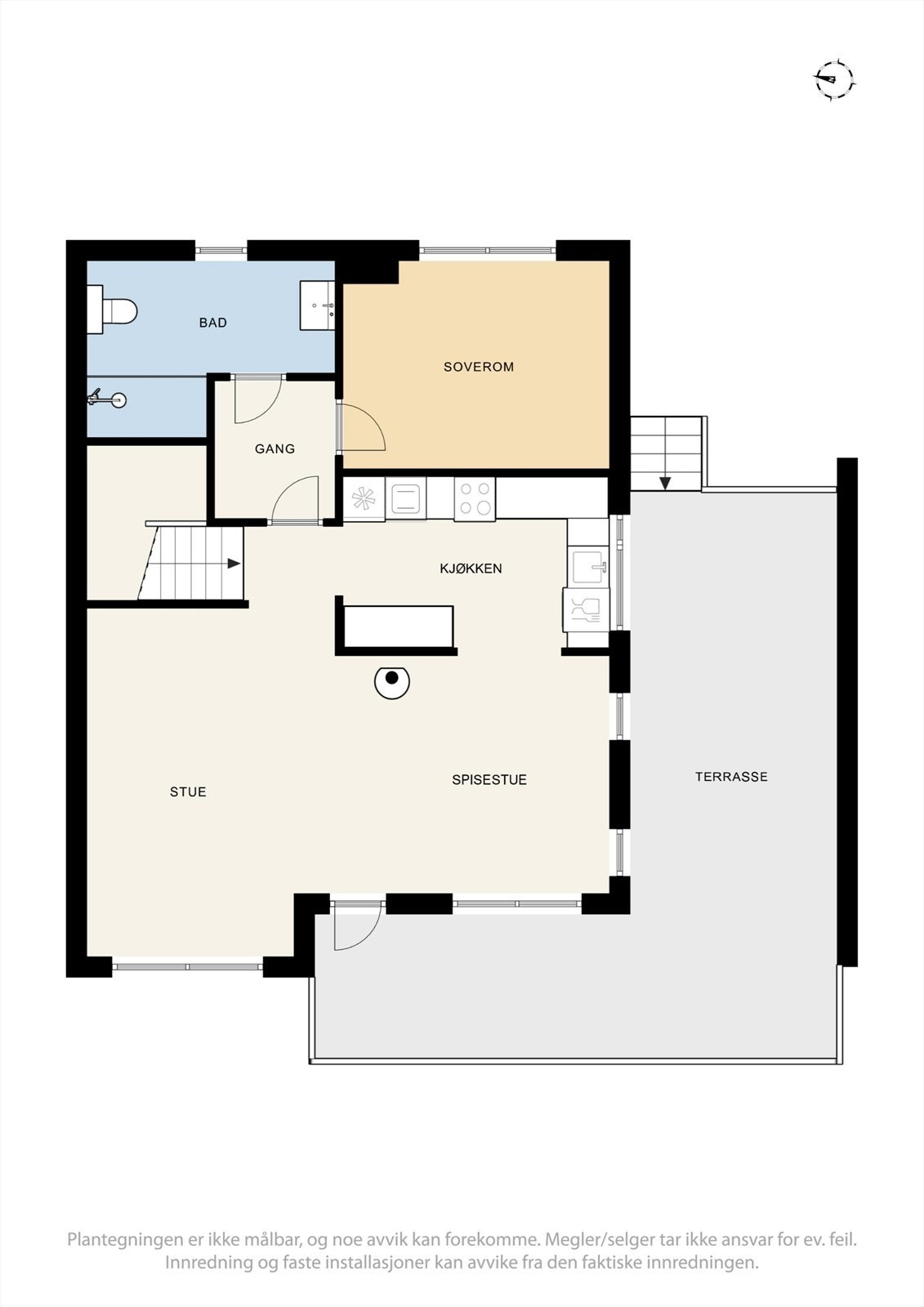 Plantegning 2. etasje. Galleribilde