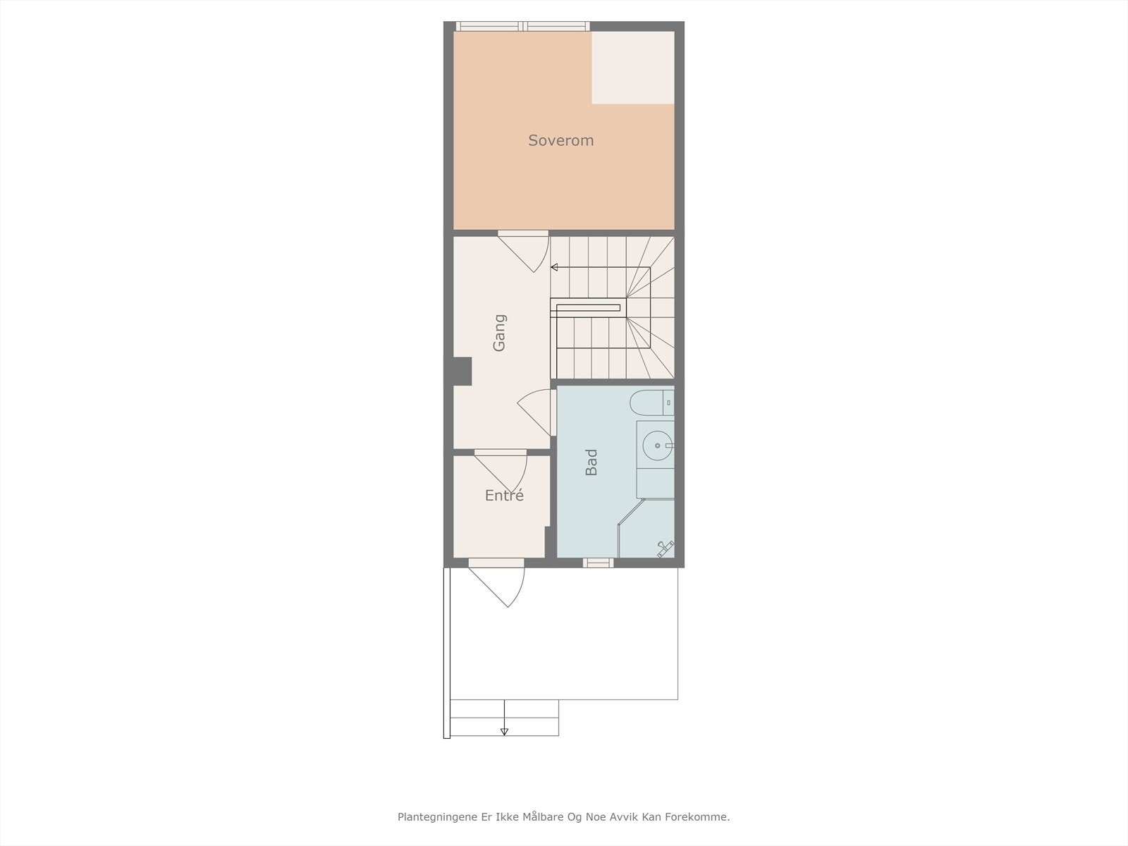 Plantegning 3. etasje / inngangsetasje. Galleribilde