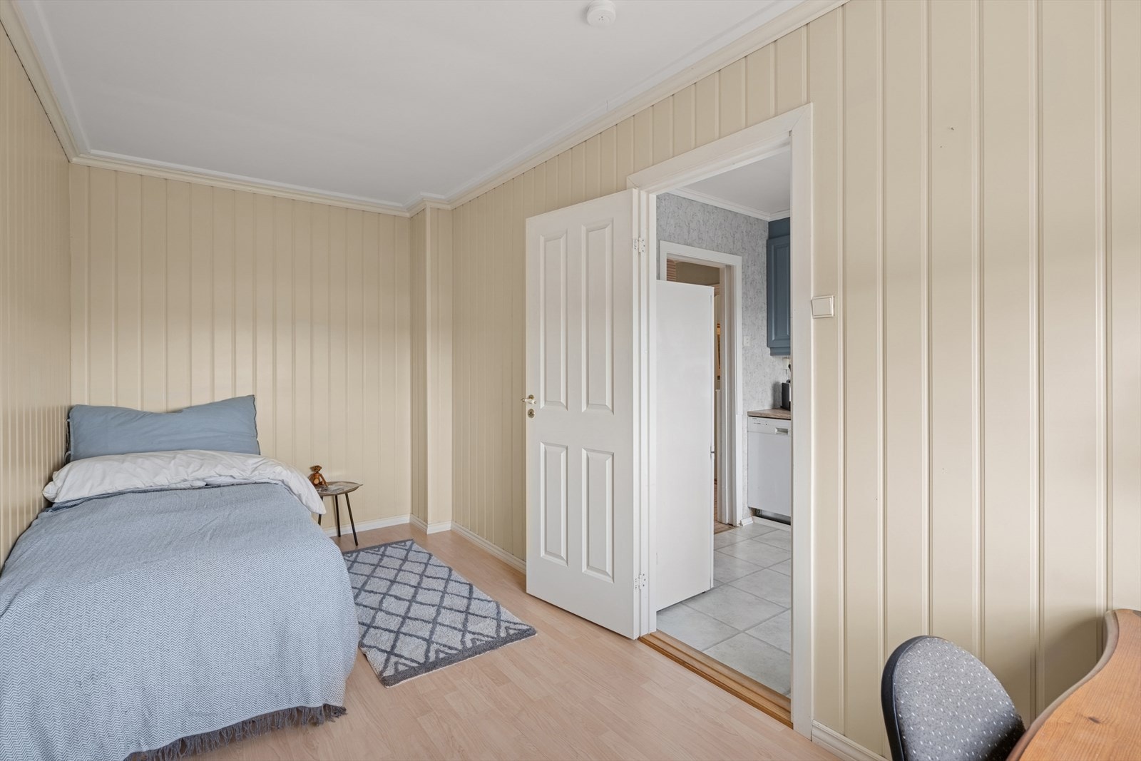 Det andre soverommet er perfekt som barnerom eller hjemmekontor Galleribilde