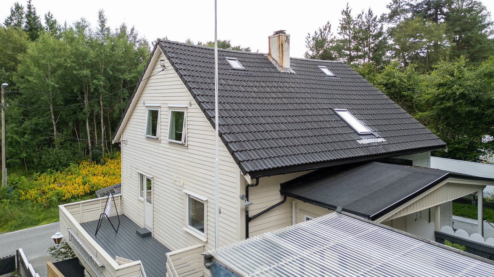 Taket er byttet Galleribilde