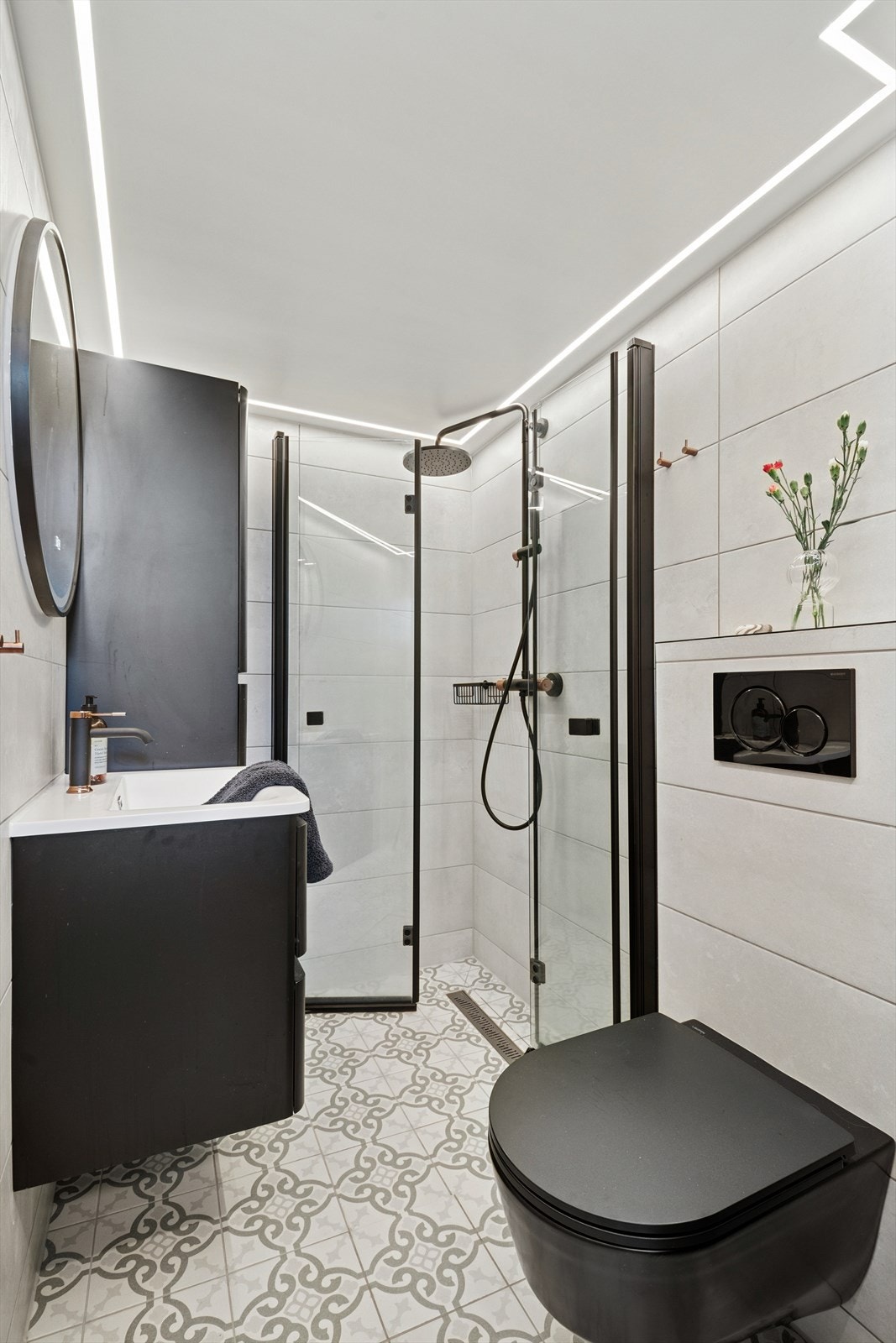 Baderom II på loftet fra 2024. Galleribilde