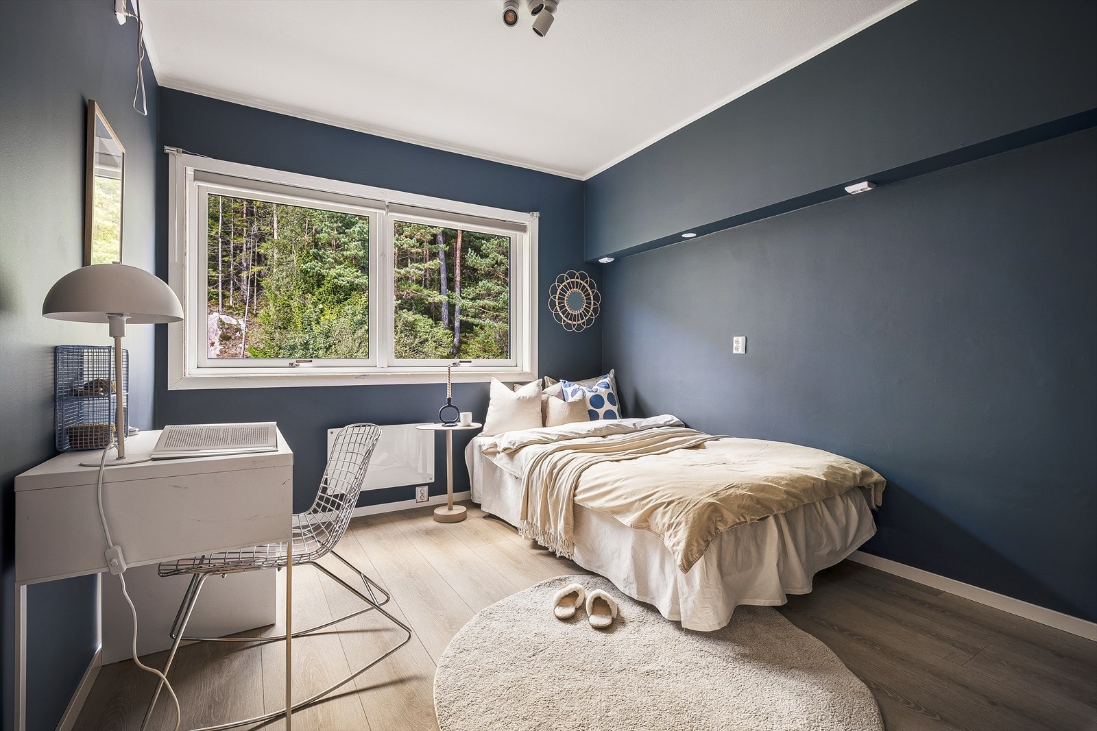 Boligen har balansert ventilasjon som bidrar til et godt inneklima og en god søvnkvalitet. Galleribilde