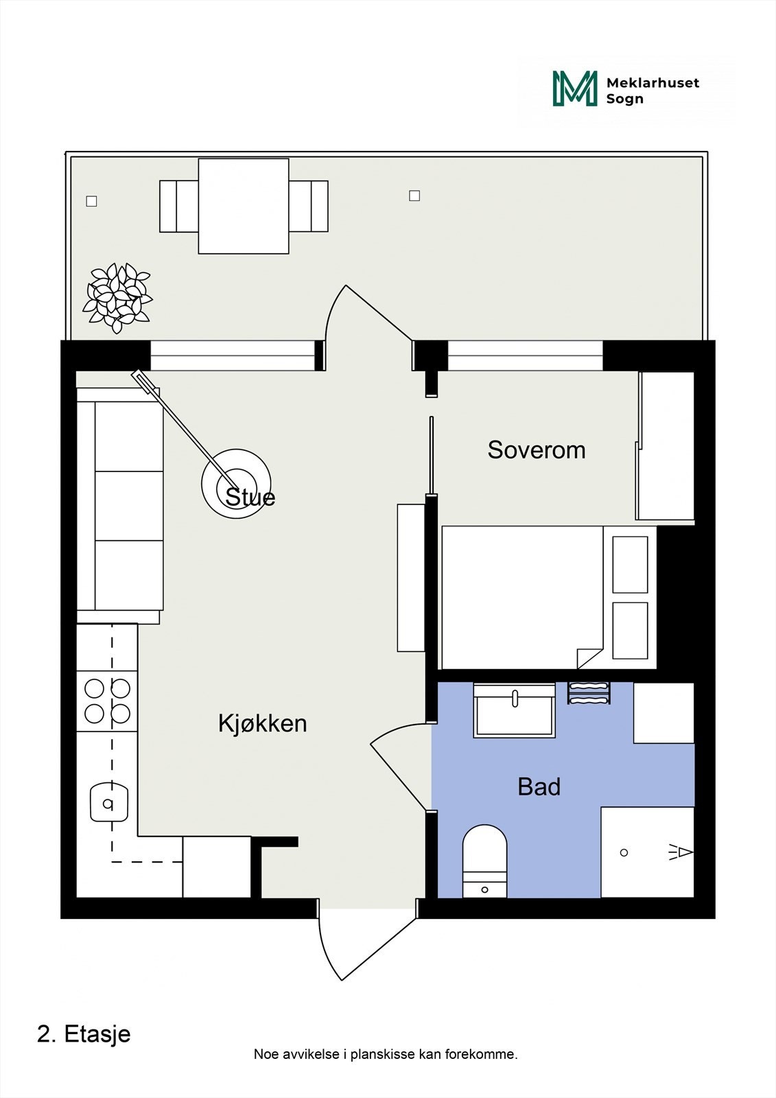 Planteikning 2D Galleribilde