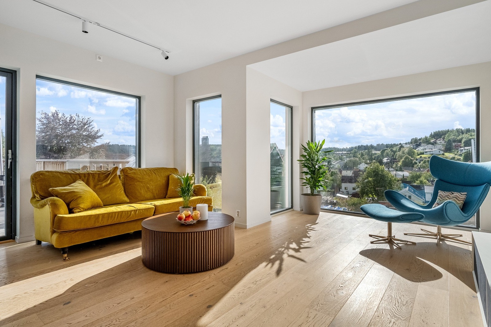 Nydelig utsikt fra stuen. Galleribilde