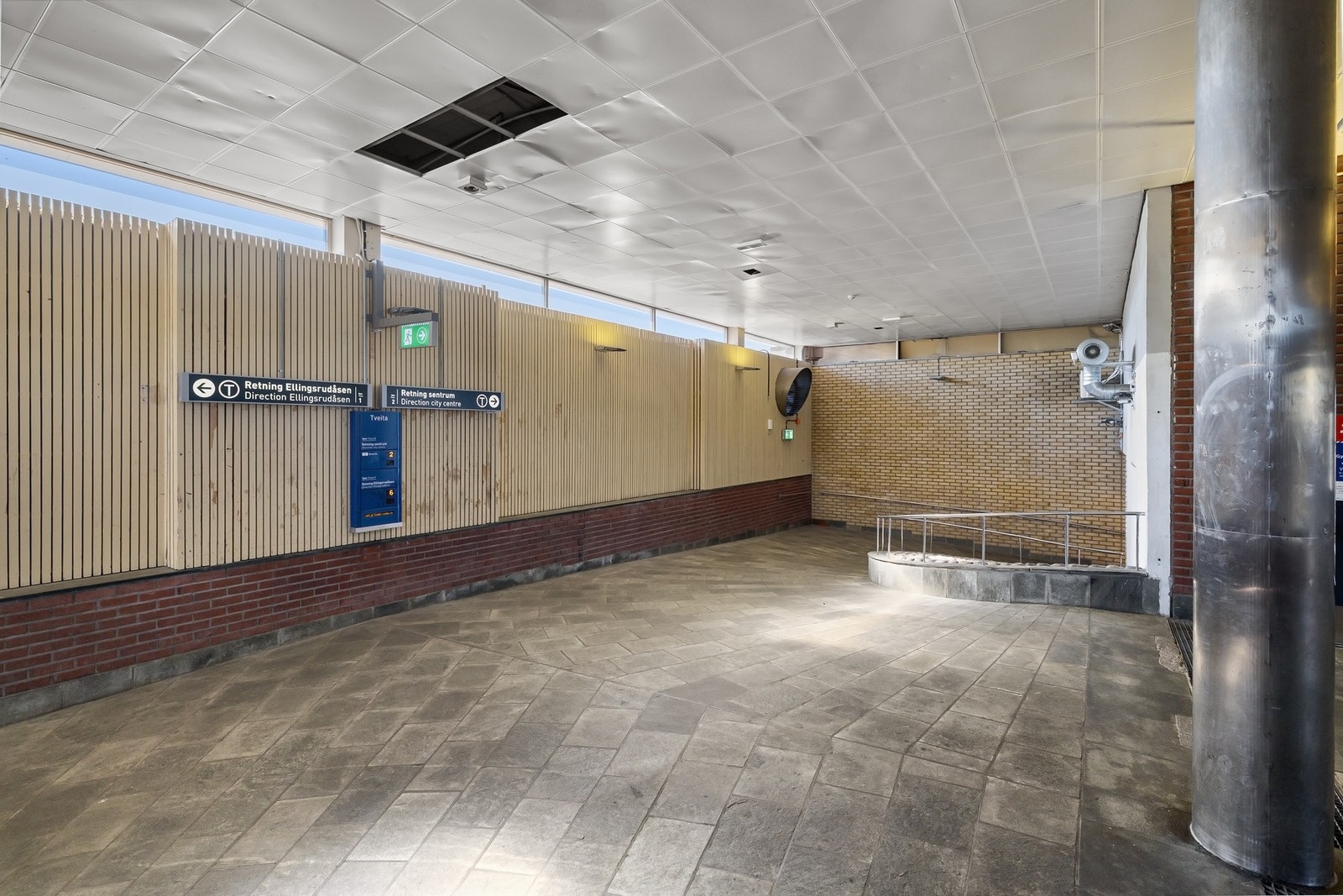 Gangavstand til T-bane med hyppige avganger. Galleribilde