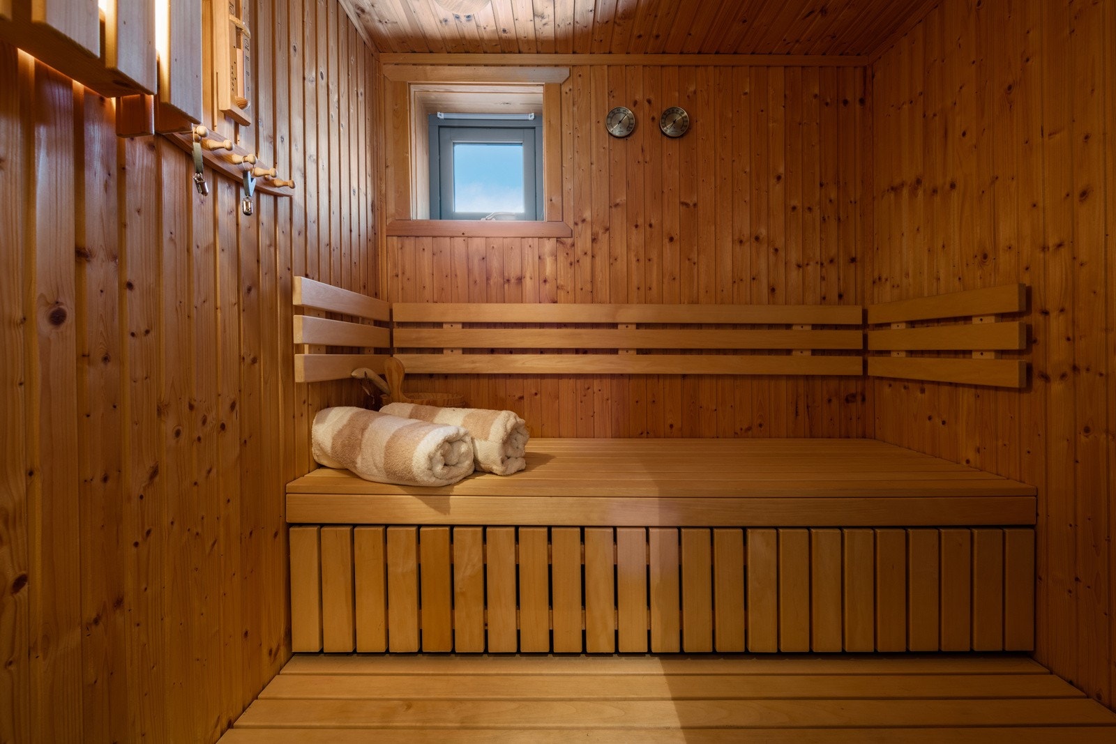 Hva er bedre enn en varm badstue etter en fin dag på ski? Galleribilde