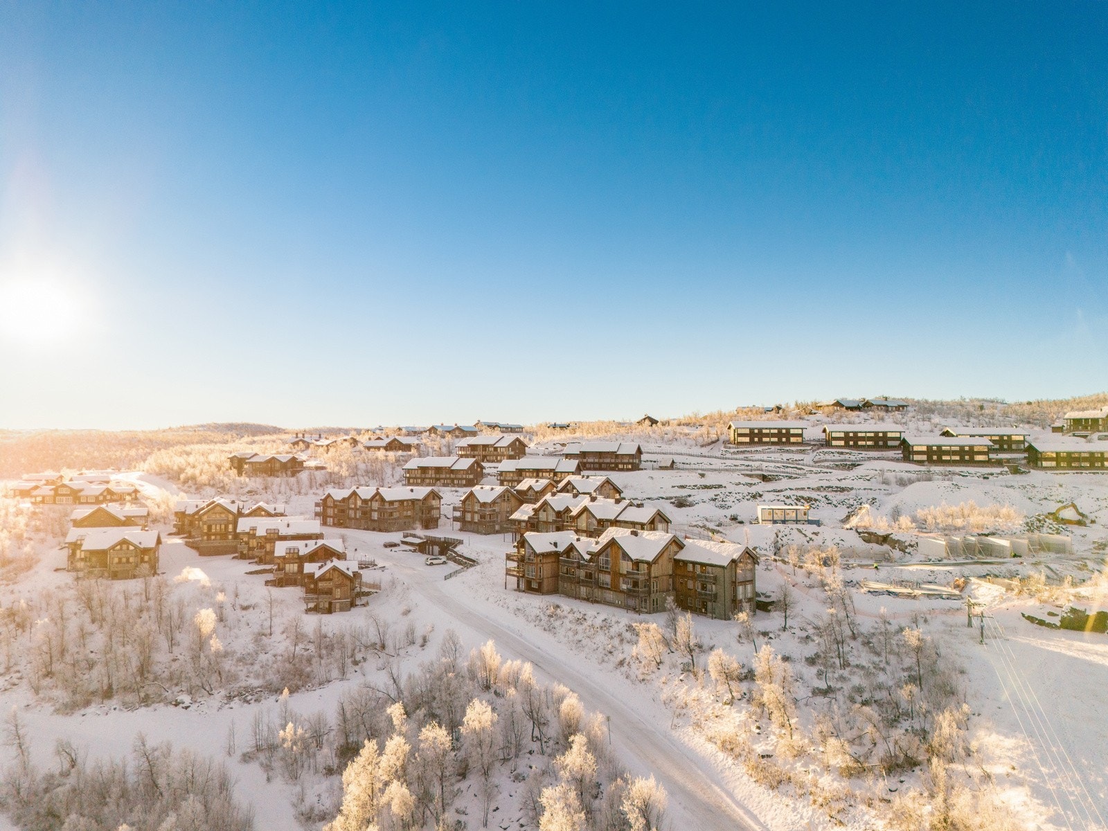 Sørgrenda fritidsleiligheter ligger magisk til på Kikut Galleribilde