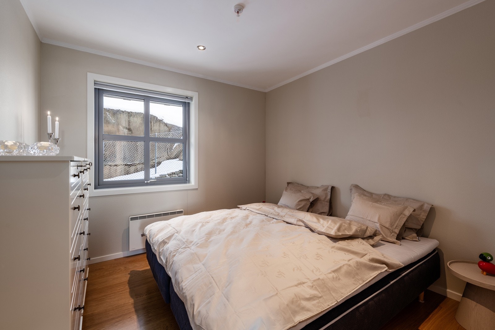 Leiligheten har tre soverom Galleribilde