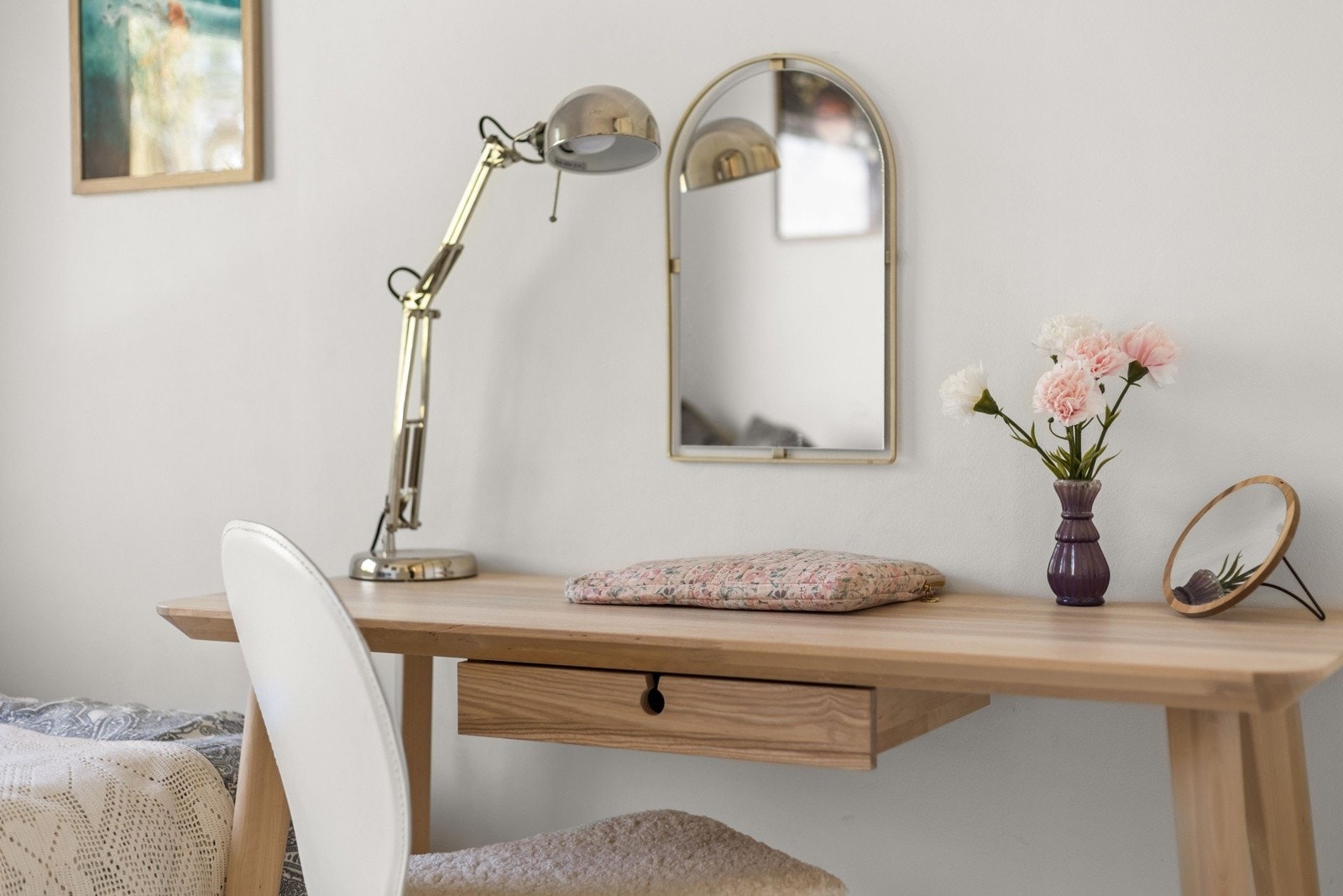 Detalj fra et av soverommene. Galleribilde