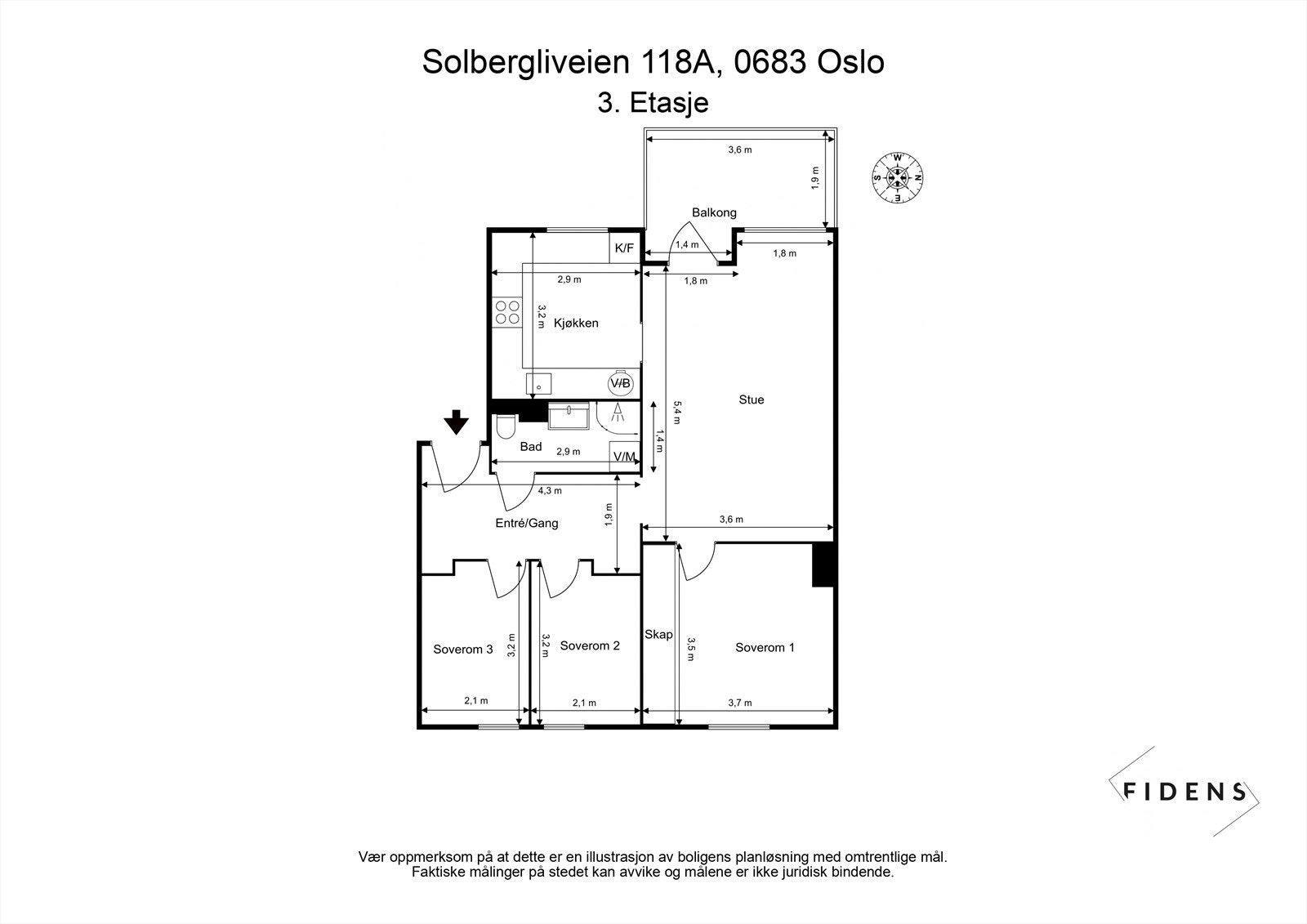 - Planløsning - Galleribilde