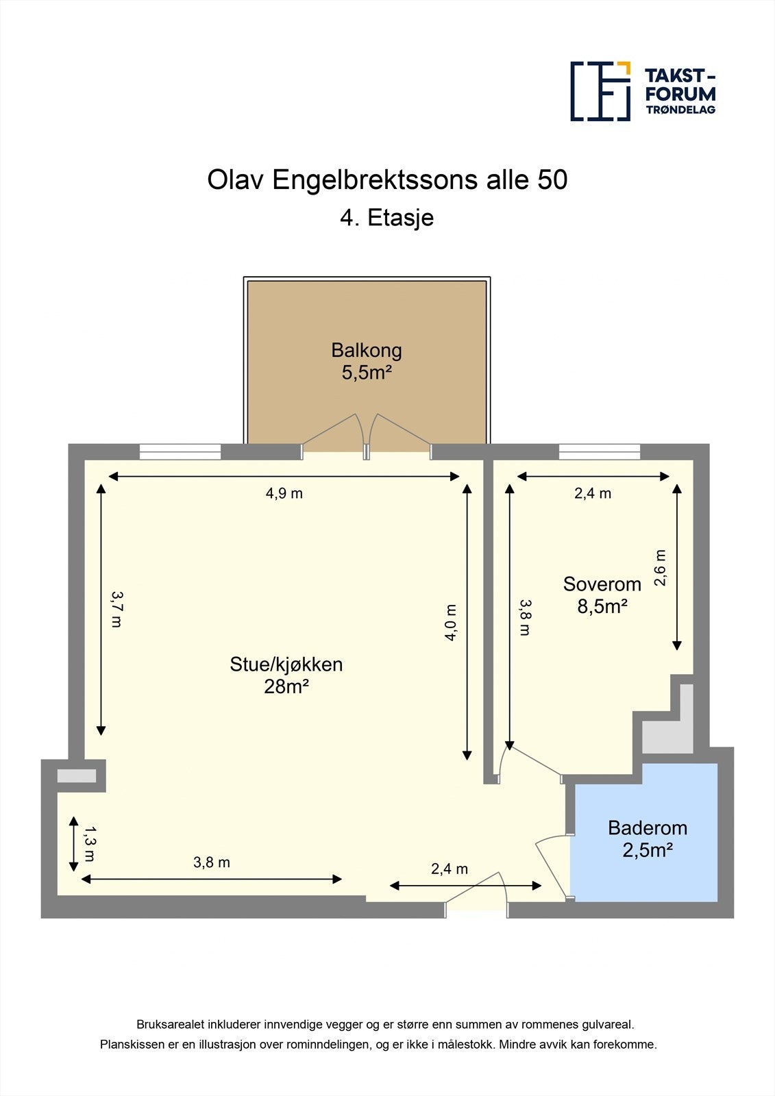Planskisse. Galleribilde