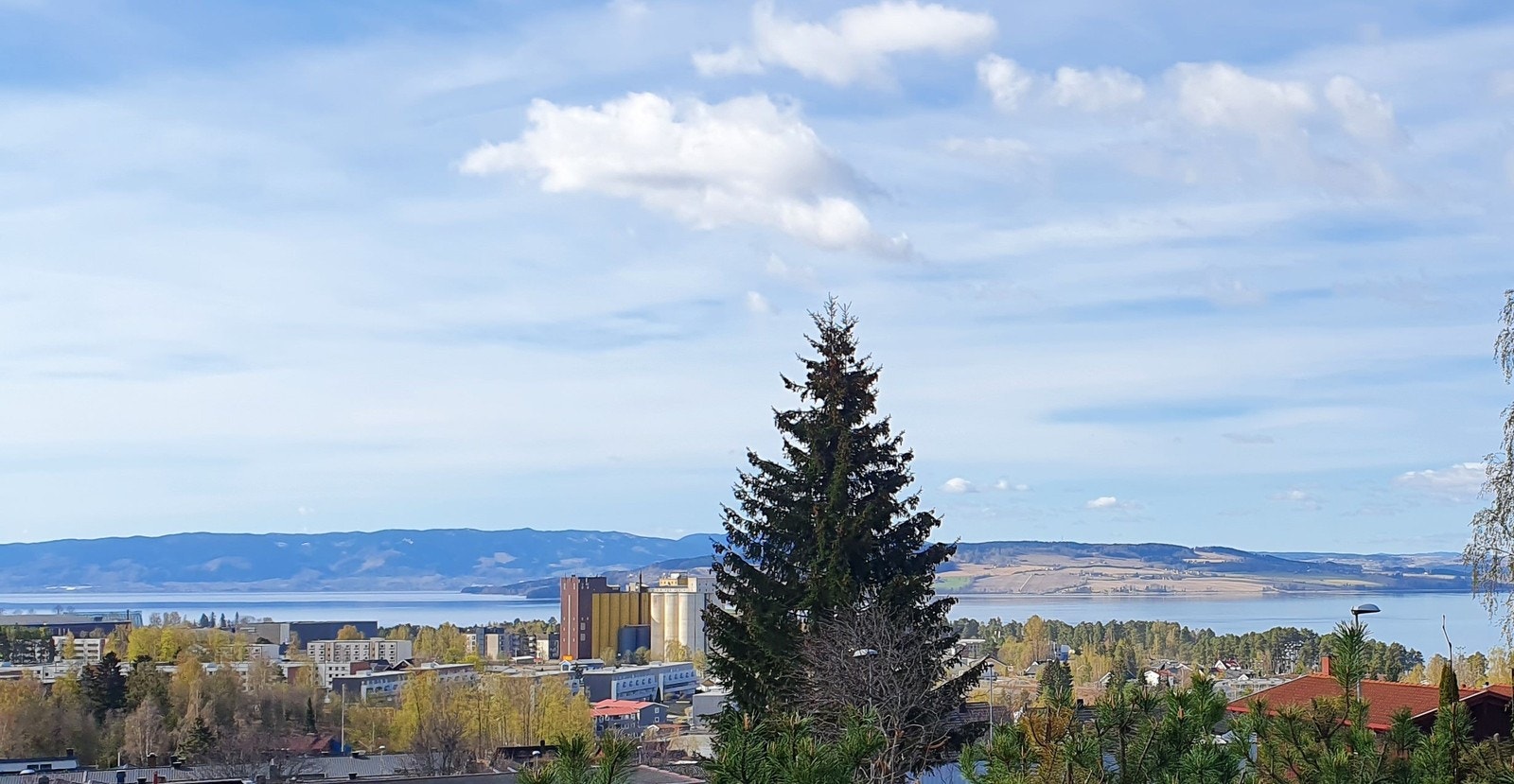 Utsikten over Hamar og omegn Galleribilde