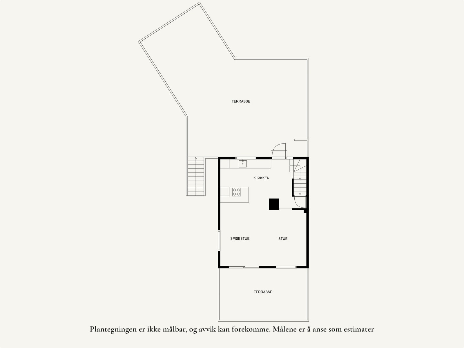 Planløsning 1.etasje Galleribilde