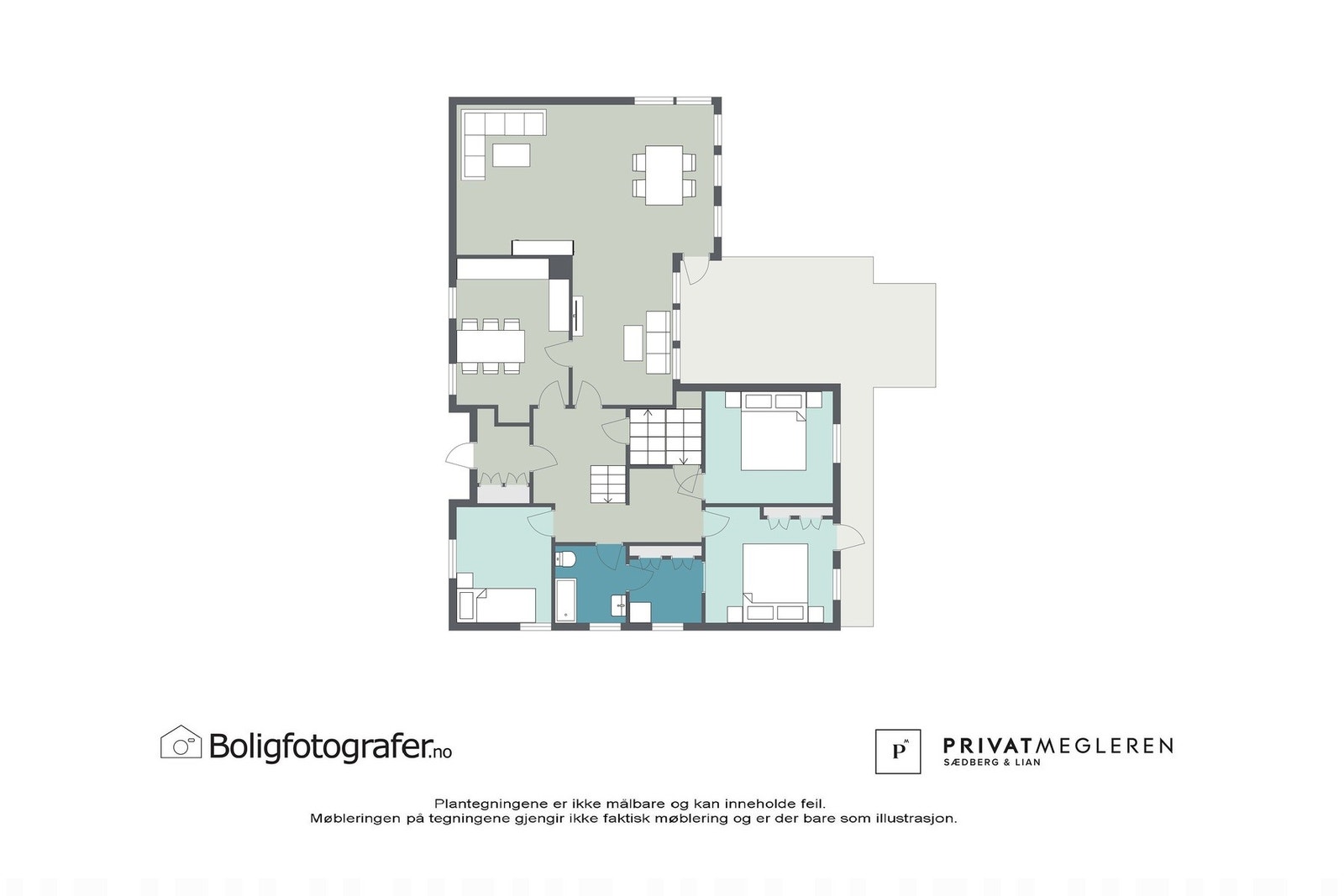 2D planskisse / første etasje Galleribilde