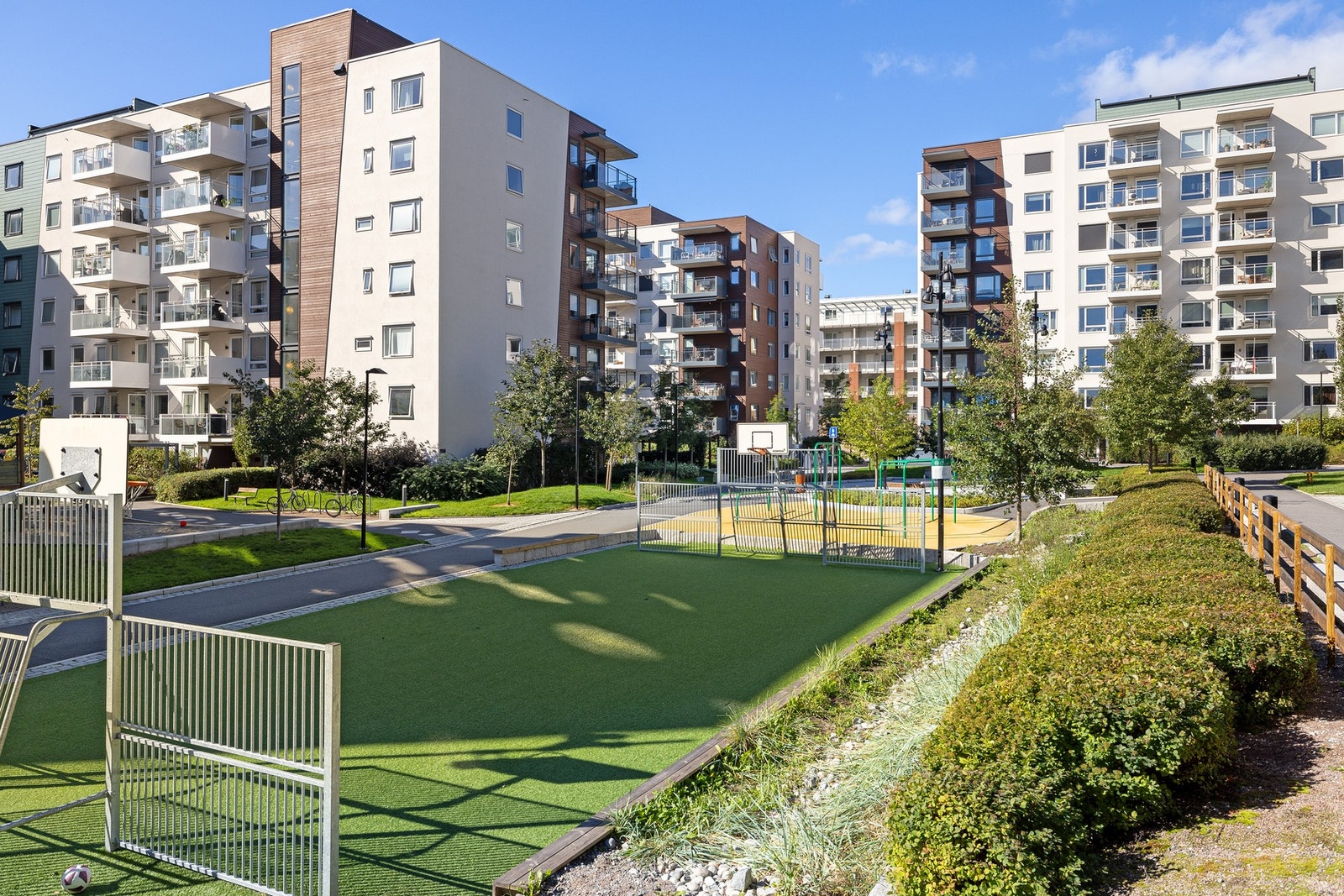 Det vil komme barnehage i Lille Løren Park (ca. 800 m) . Galleribilde
