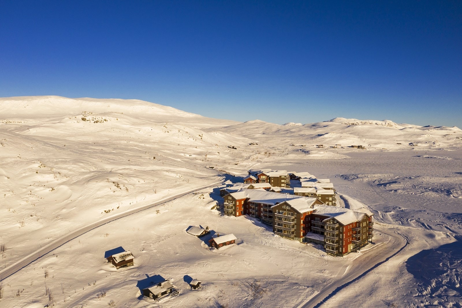 Vinter på Bergsjø. Foto Terje Bjørnsen Galleribilde