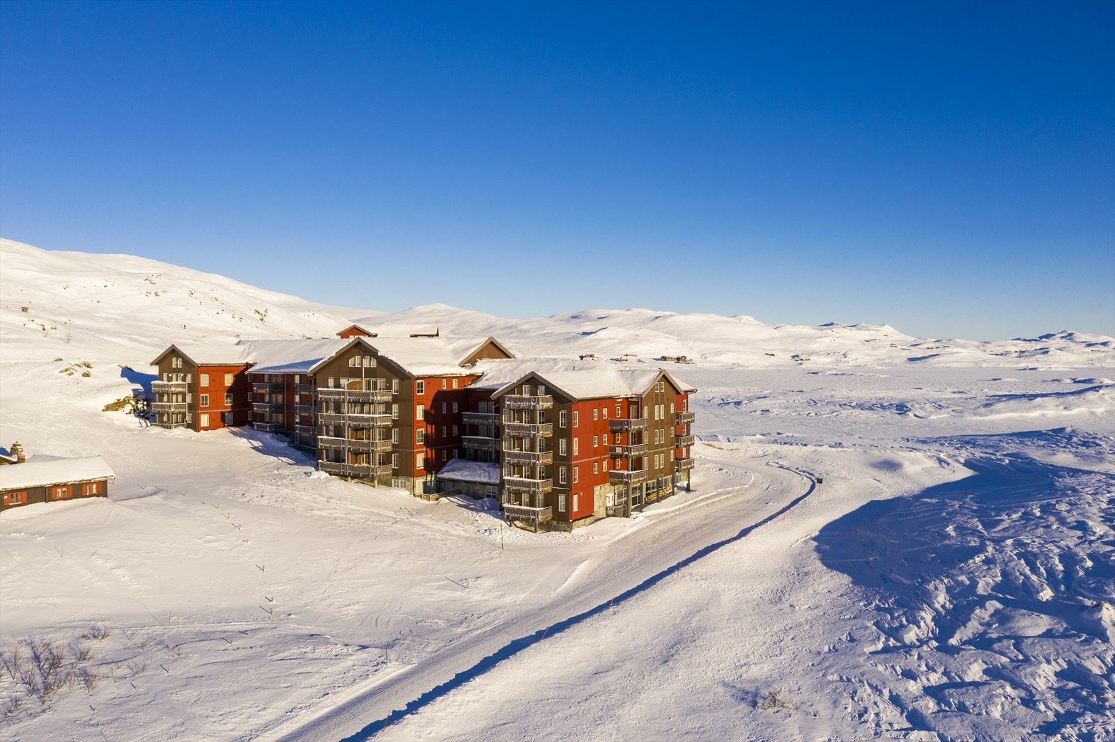 Vinter på Bergsjø. Foto Terje Bjørnsen Galleribilde