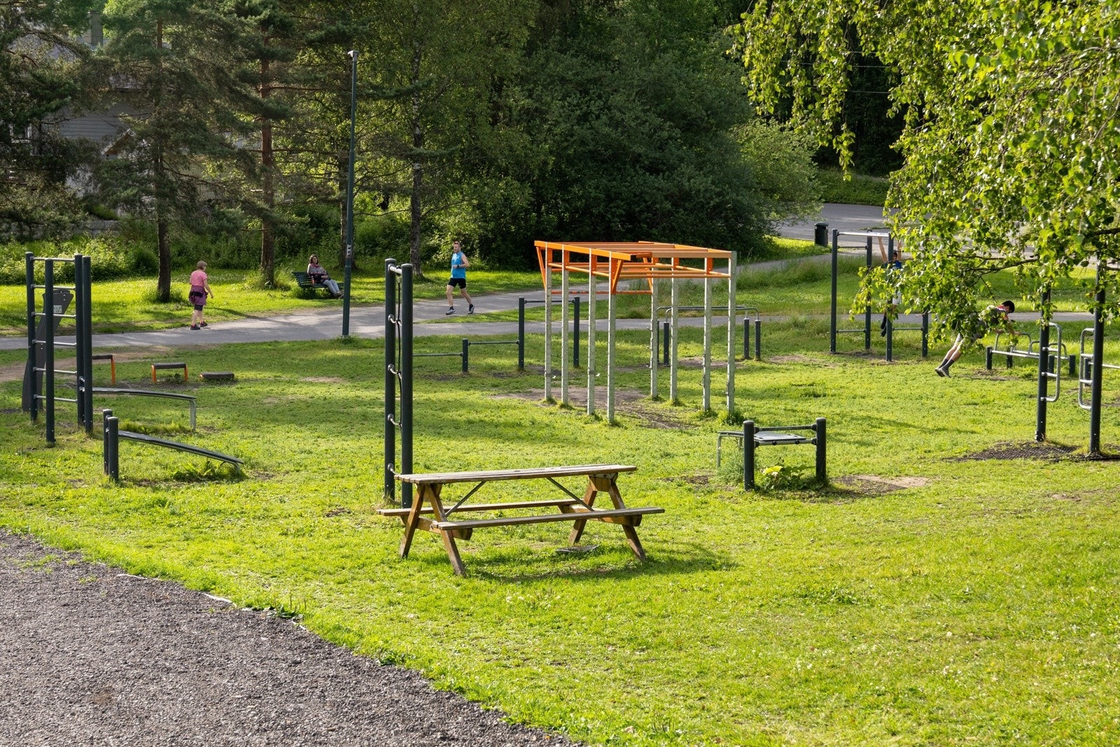 Tufteparken i enden av Mærradalen rett nedenfor laget Galleribilde