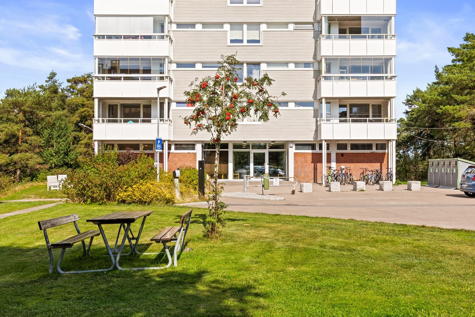 Pent opparbeidet fellestomt. Galleribilde