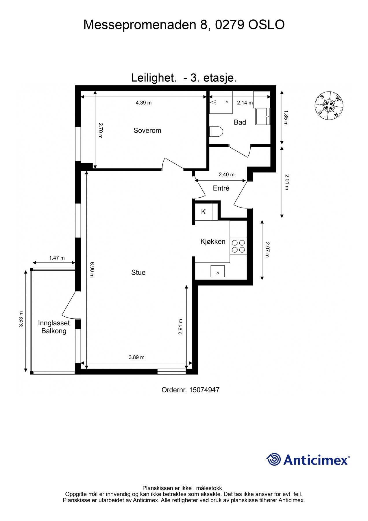 Plantegning. Galleribilde