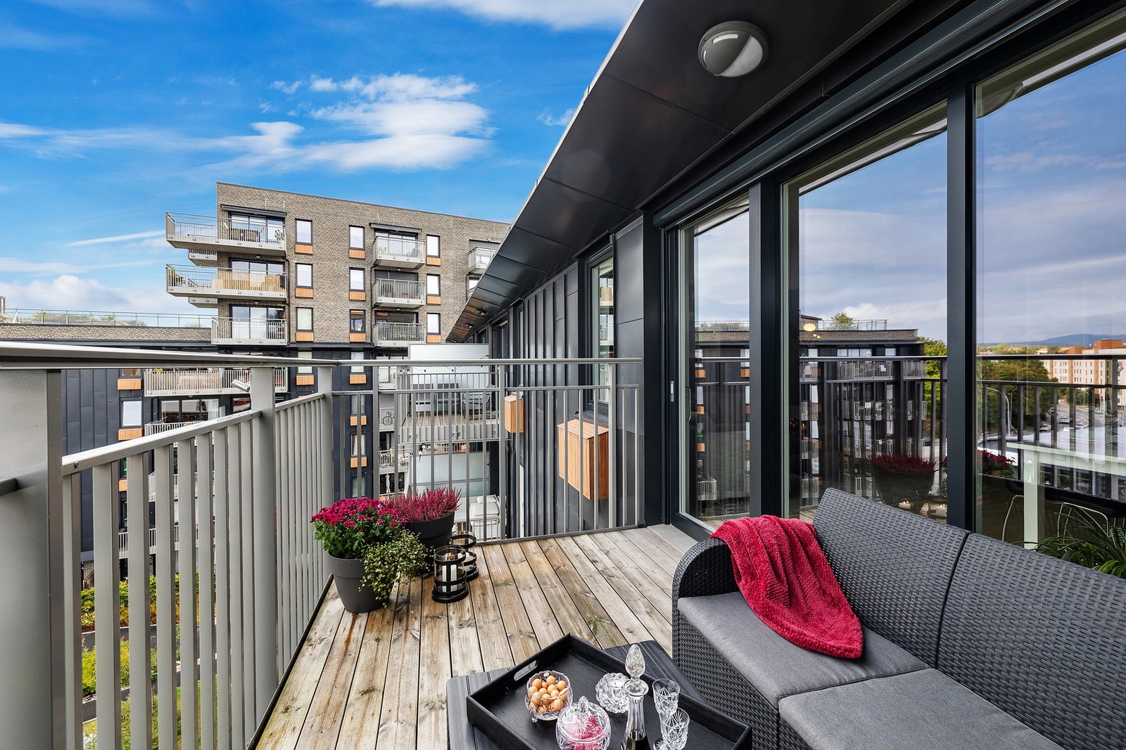 Leiligheten ligger i 4.etasje og er på toppen. Galleribilde