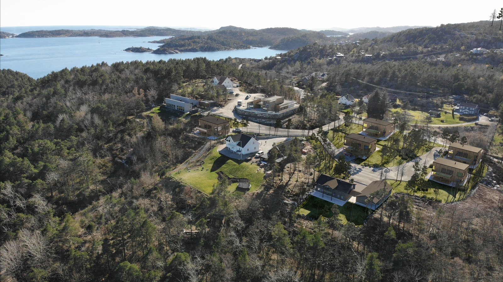 Illustrert bebyggelse Galleribilde