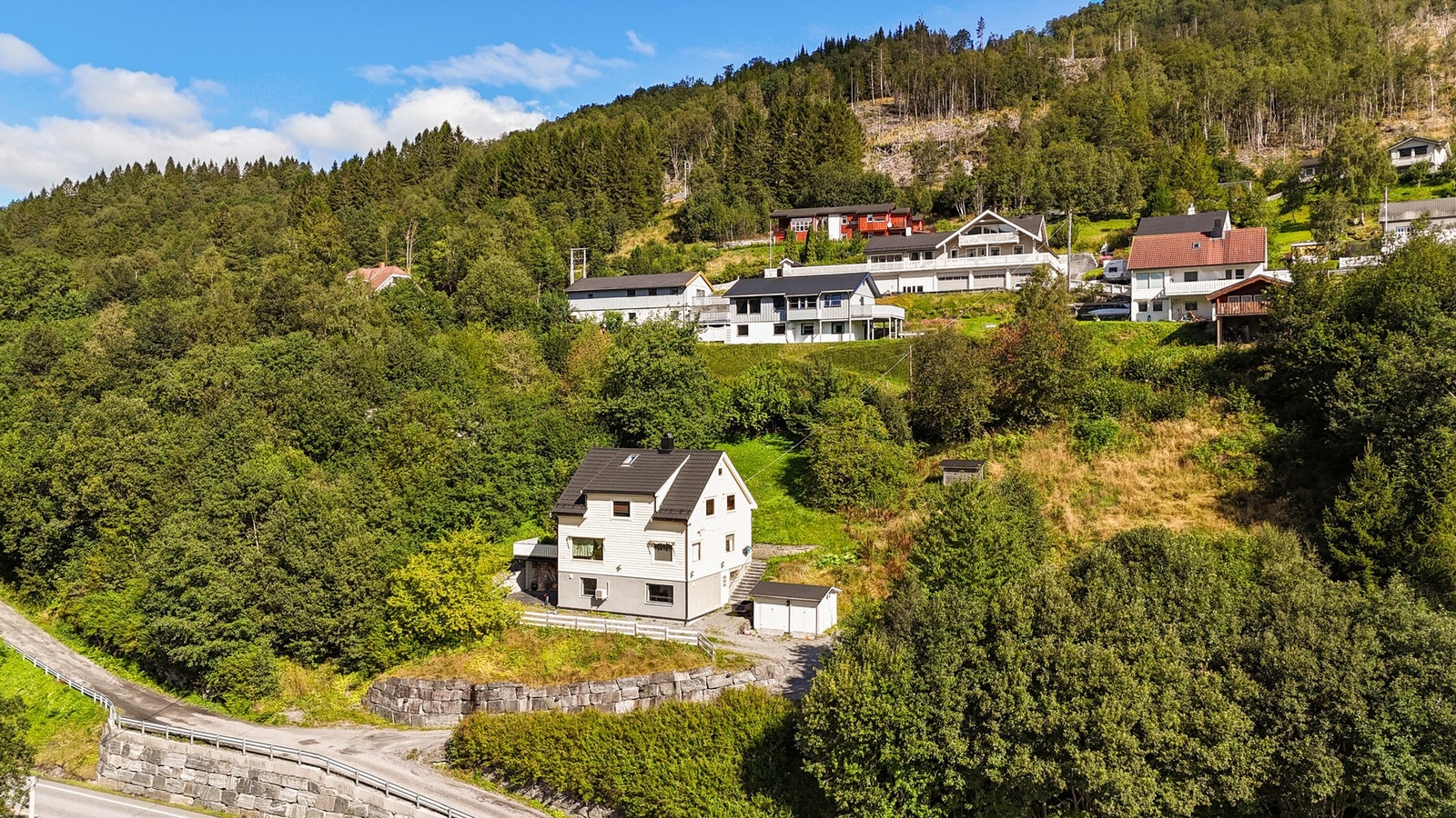 Dronefoto. Galleribilde