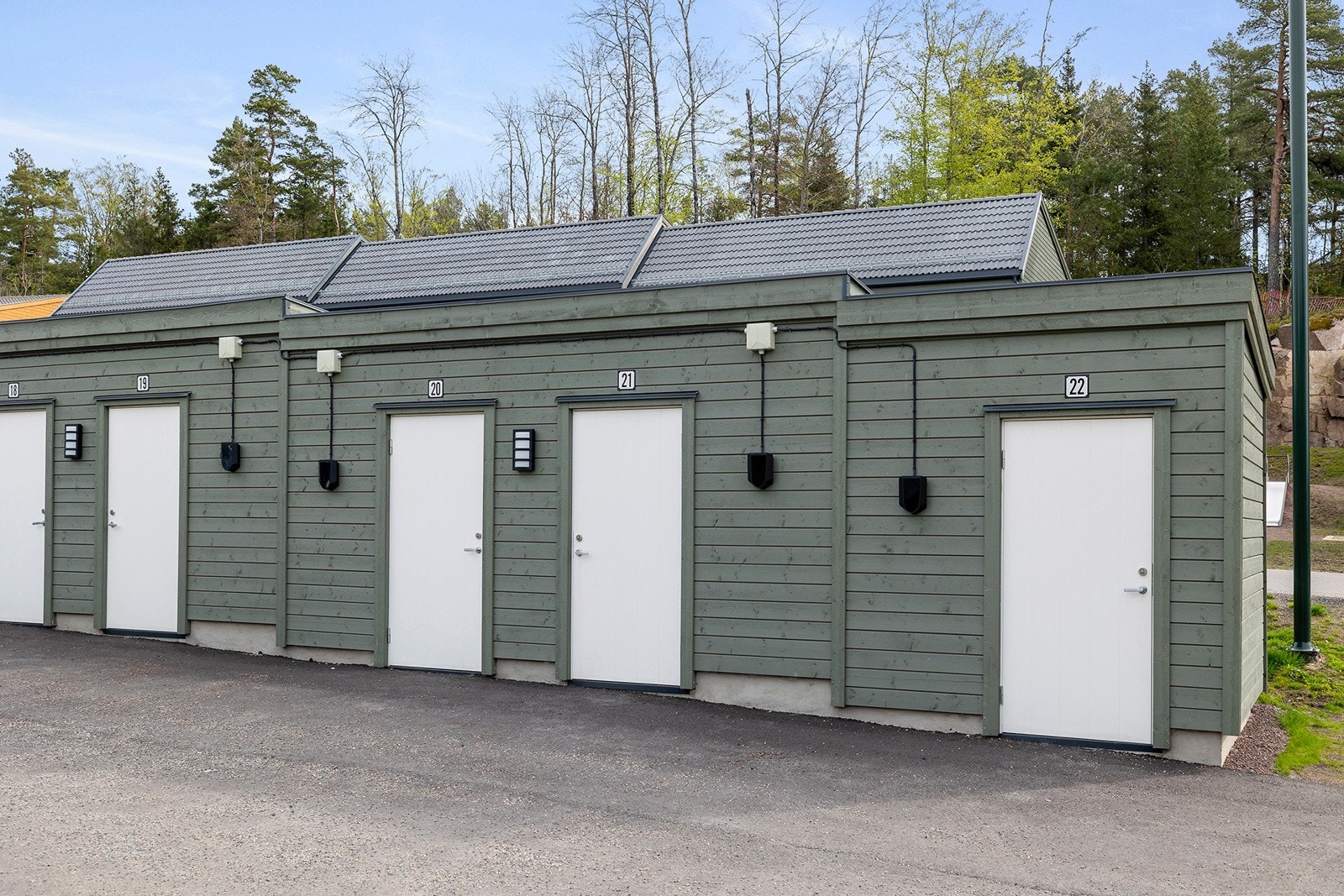 Sportsbod med elbillader Galleribilde