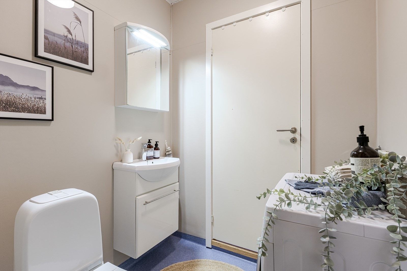 Badet har opplegg for vaskemaskin Galleribilde