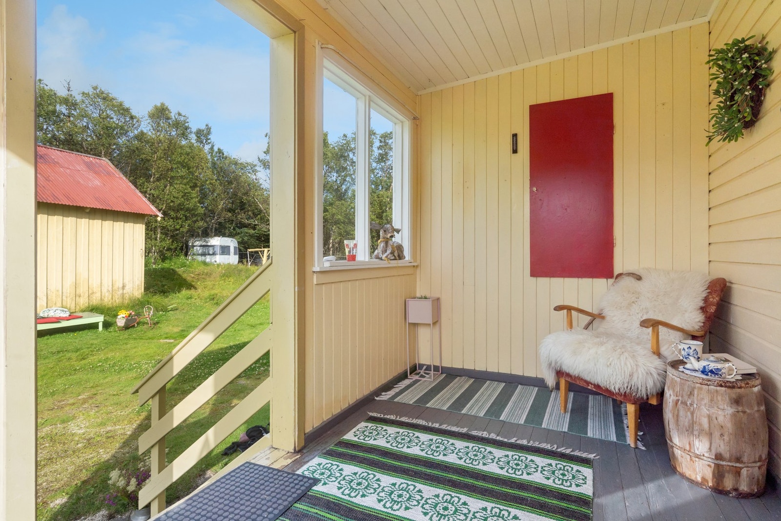 Inngangsparti Galleribilde