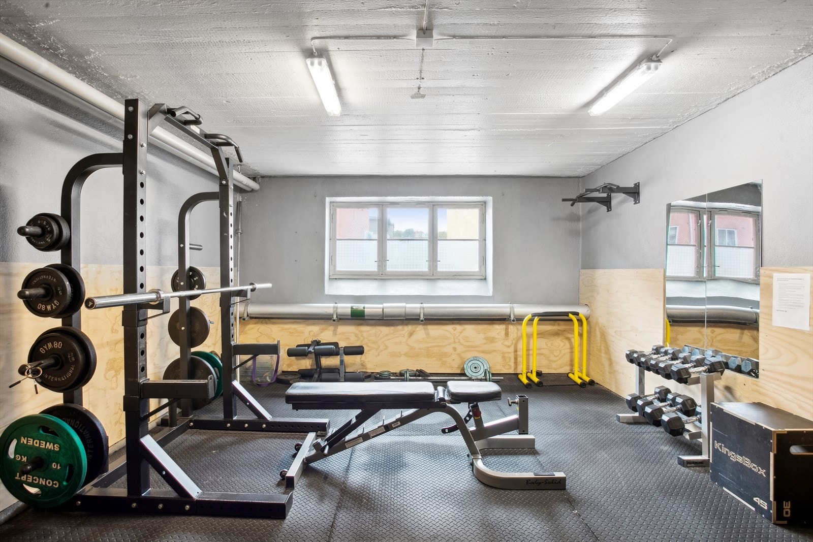 Og ikke minst et treningsrom som senker terskelen for å komme seg på trening i hverdagen. Galleribilde