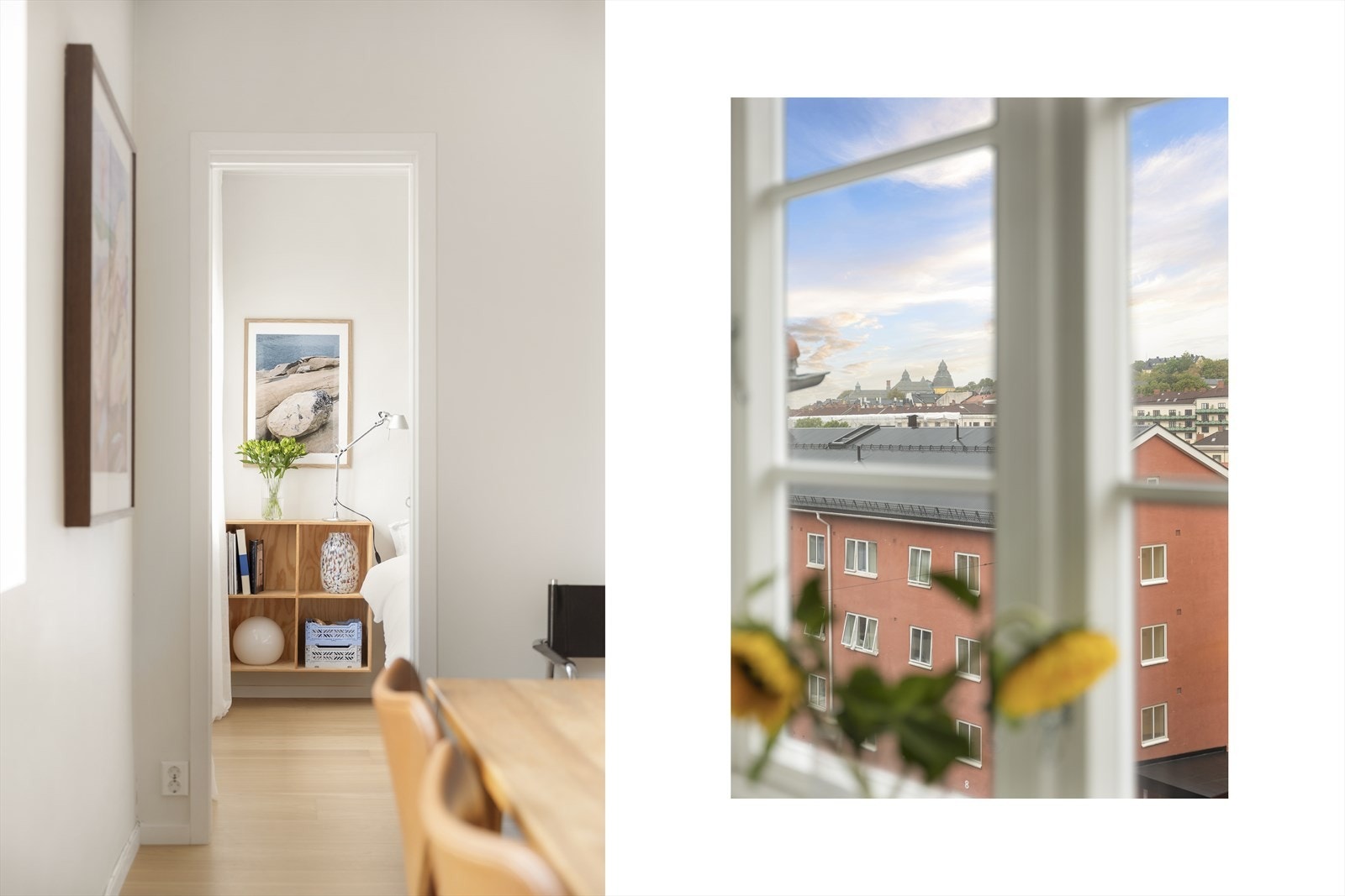 Vinduer gir flott utsikt mot St. Hanshaugen, samtidig som det er lite innsyn fra nabobygg. Galleribilde