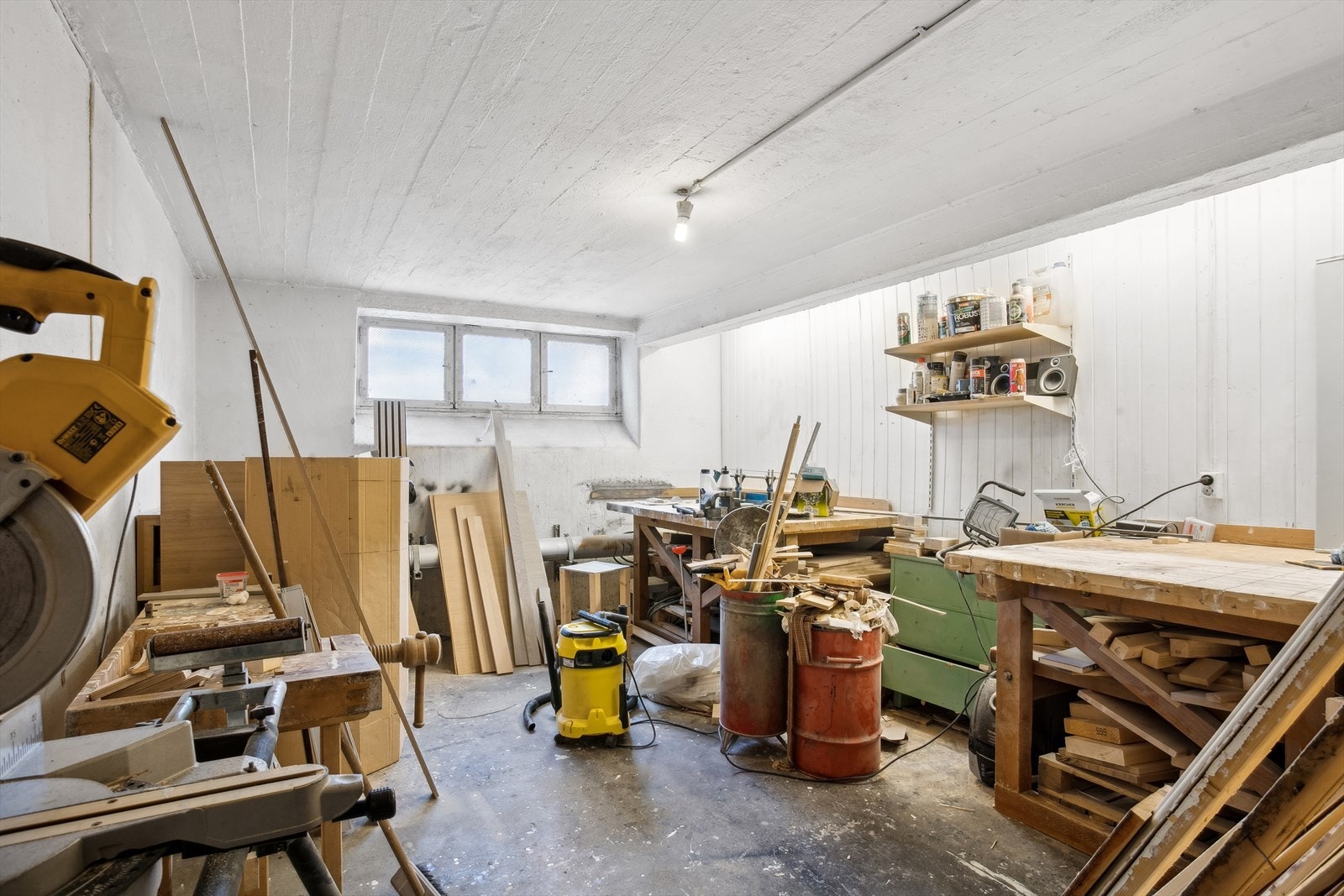 Borettslaget har flere fasiliteter som andre borettslag bare kan drømme om. Eget snekkerverksted for beboerne er et av de. Galleribilde