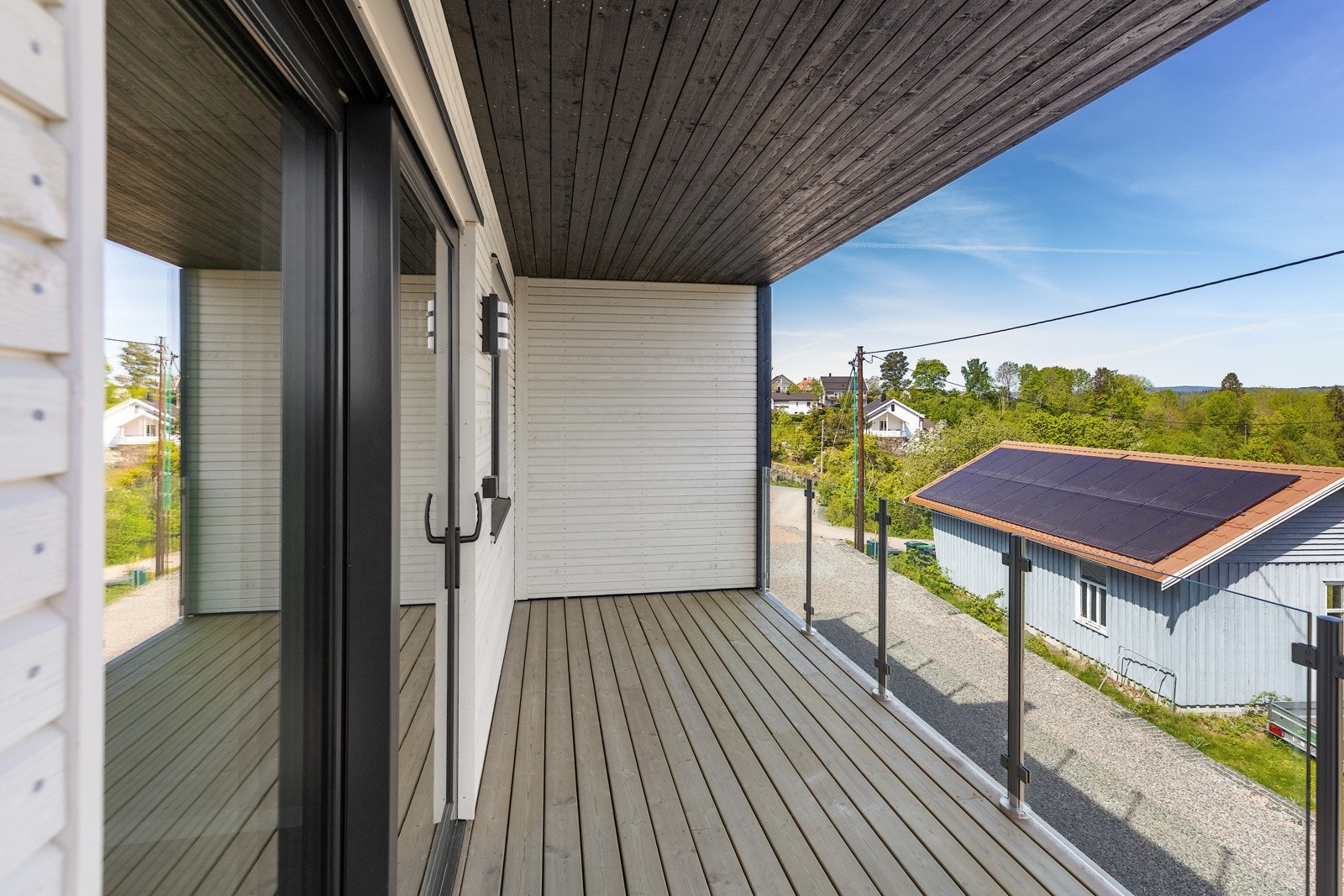 Oveebygd balkong. Galleribilde